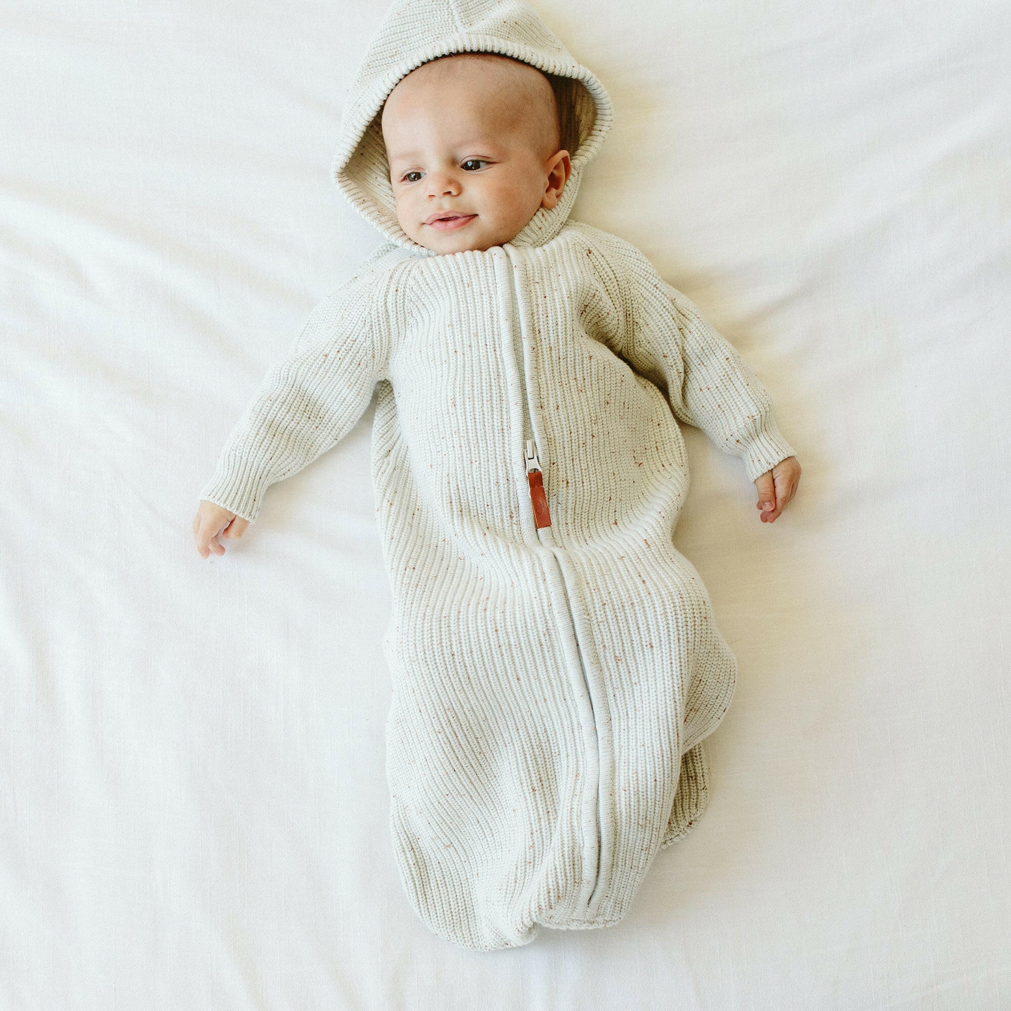 KNIT WEARABLE BLANKET | SHELL Outerwear goumikids