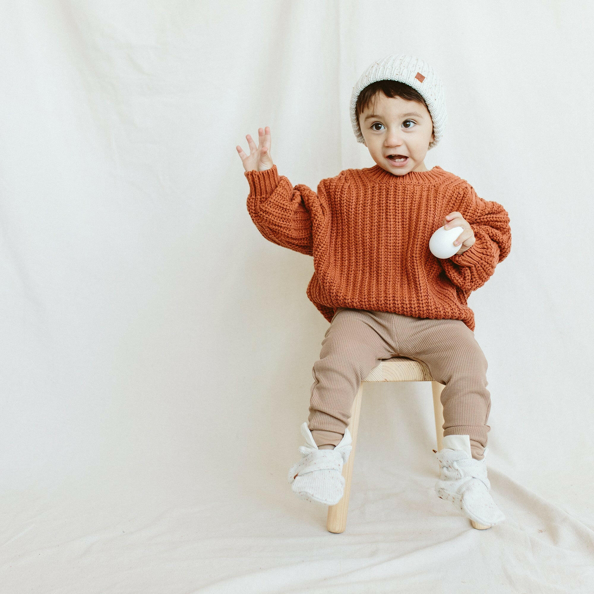 KNIT BEANIE | SHELL hats goumikids