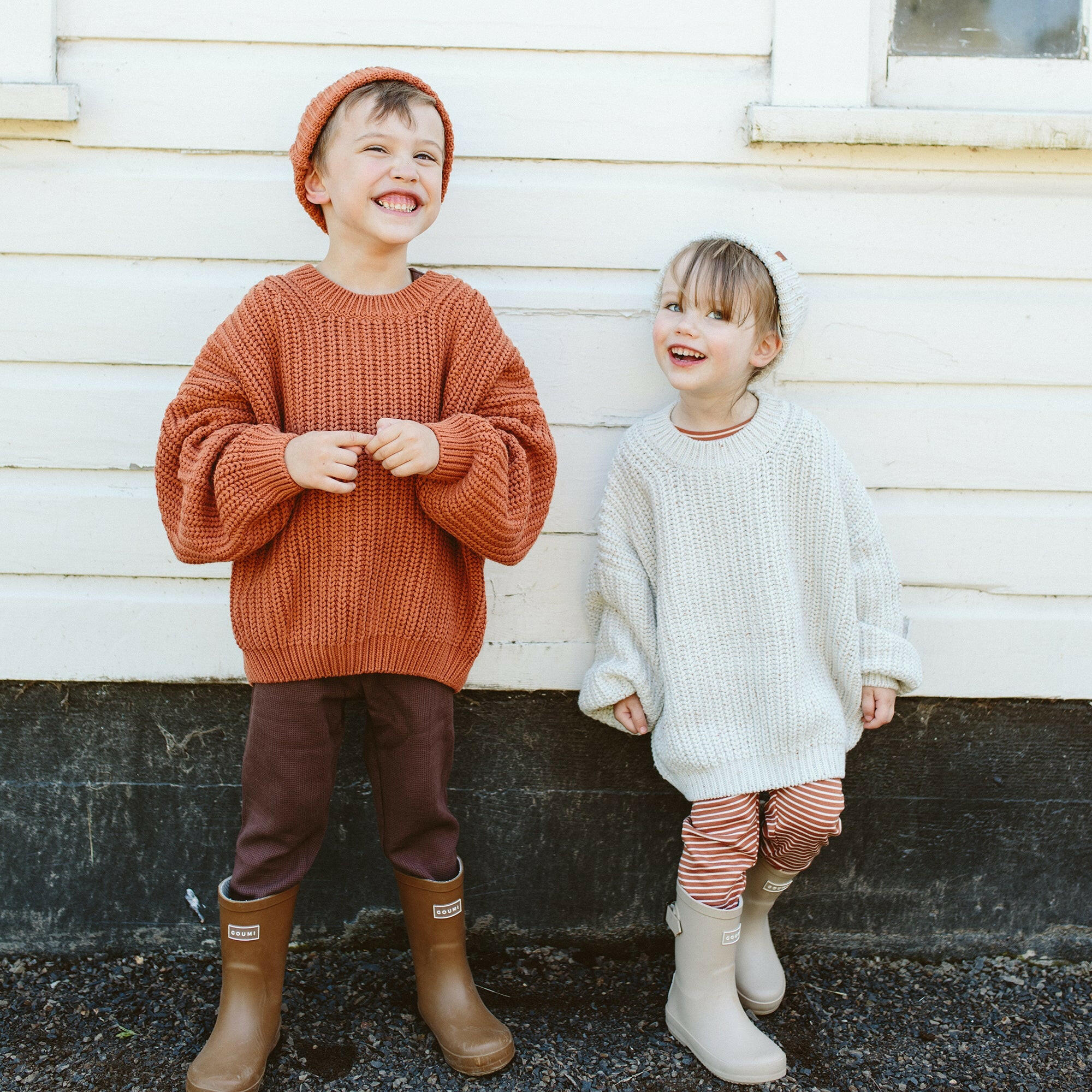 KNIT BEANIE | SHELL hats goumikids