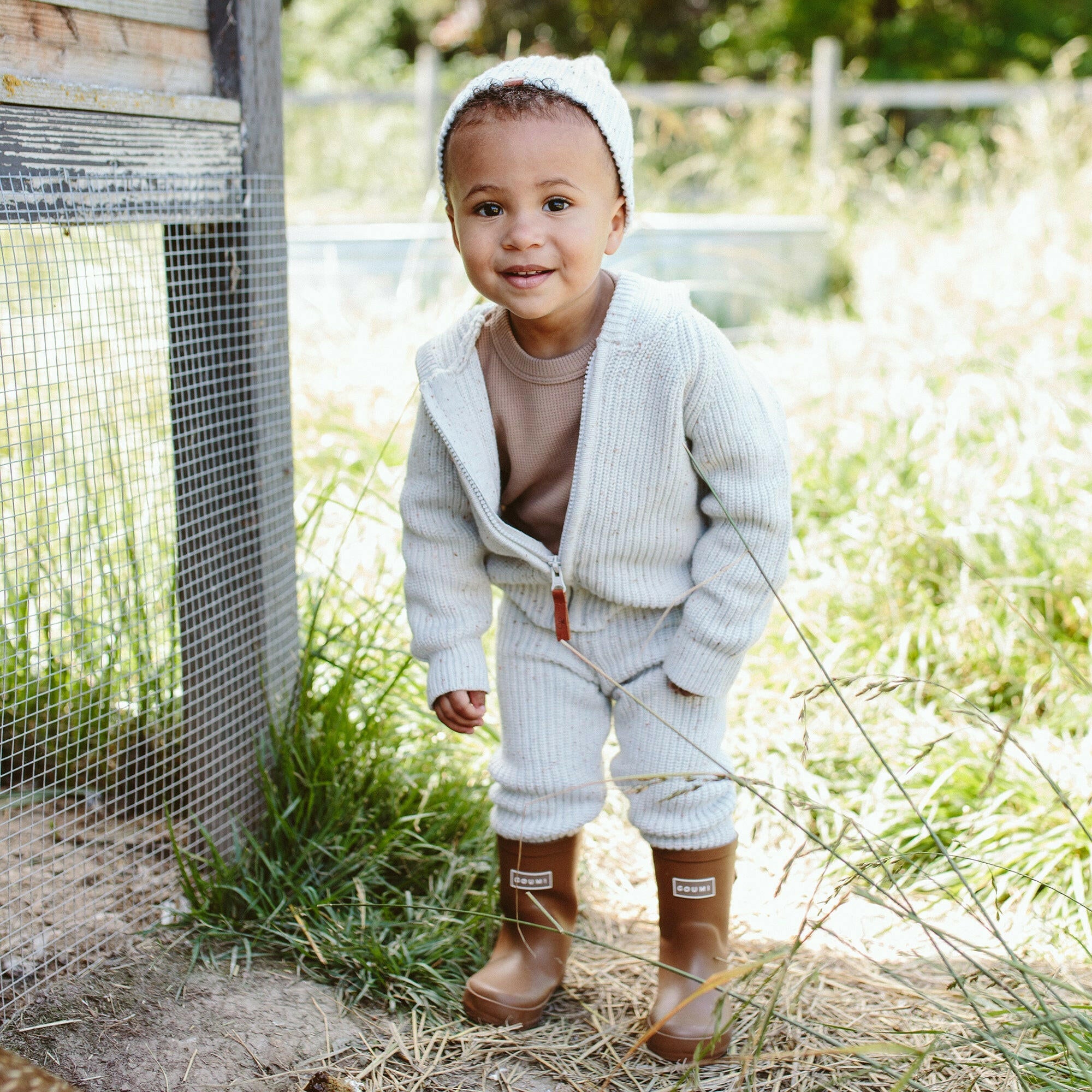KNIT BEANIE | SHELL hats goumikids