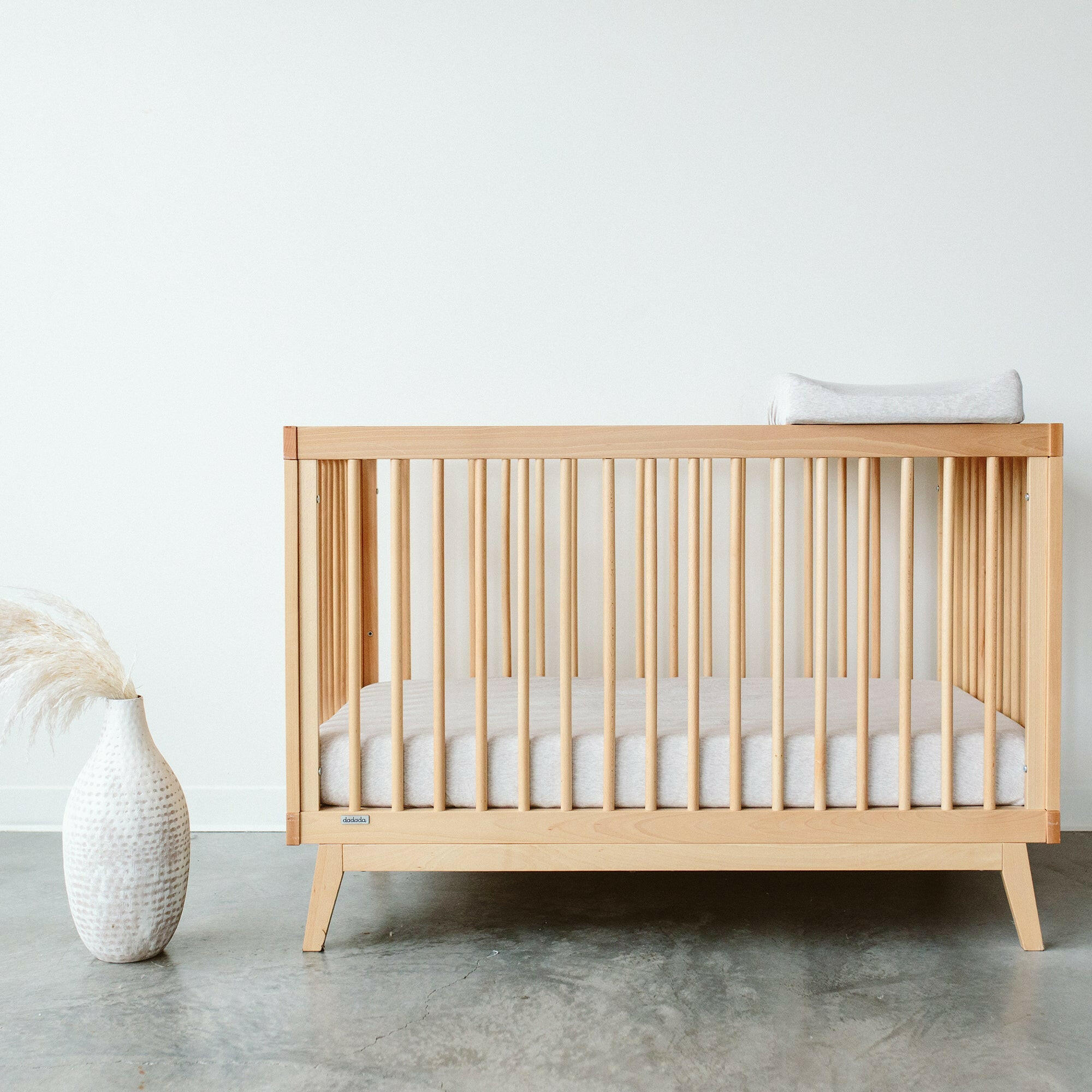 CRIB SHEETS | STORM GRAY crib sheets goumikids