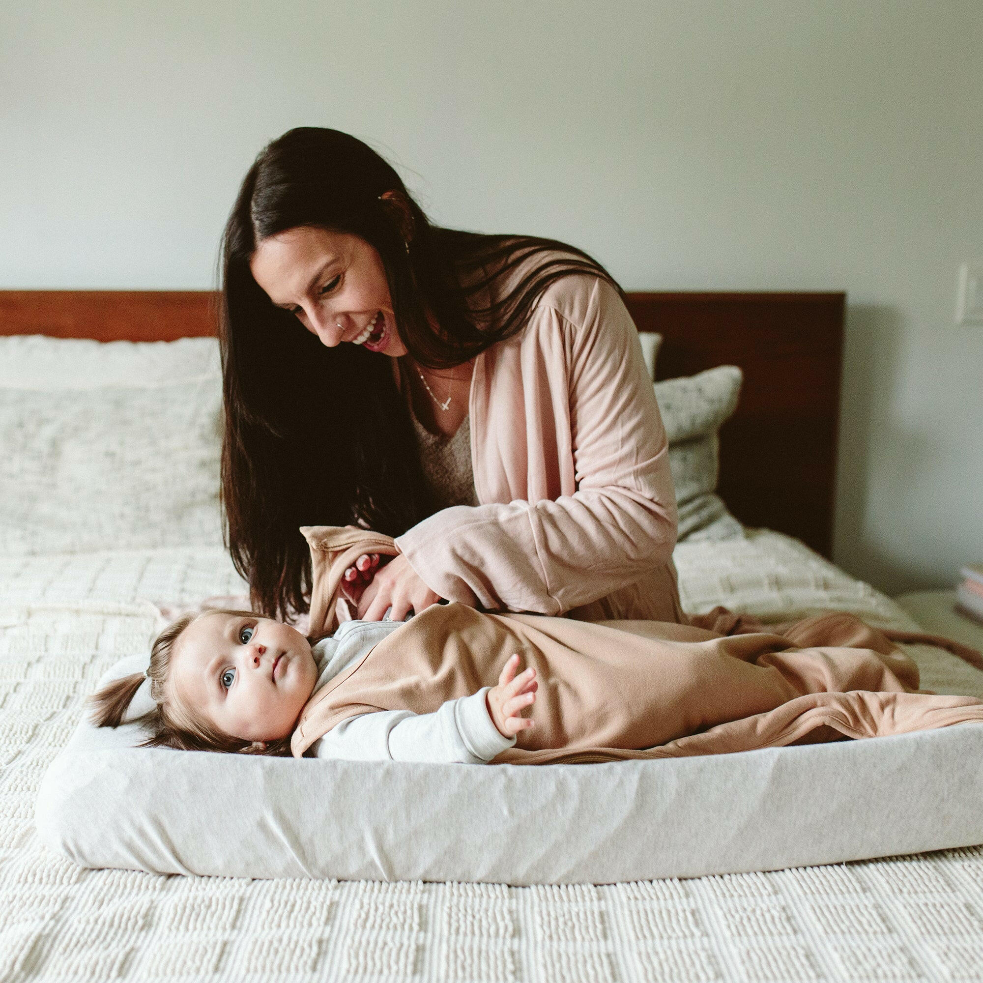 CHANGING PAD COVER | STORM GRAY changing covers goumikids