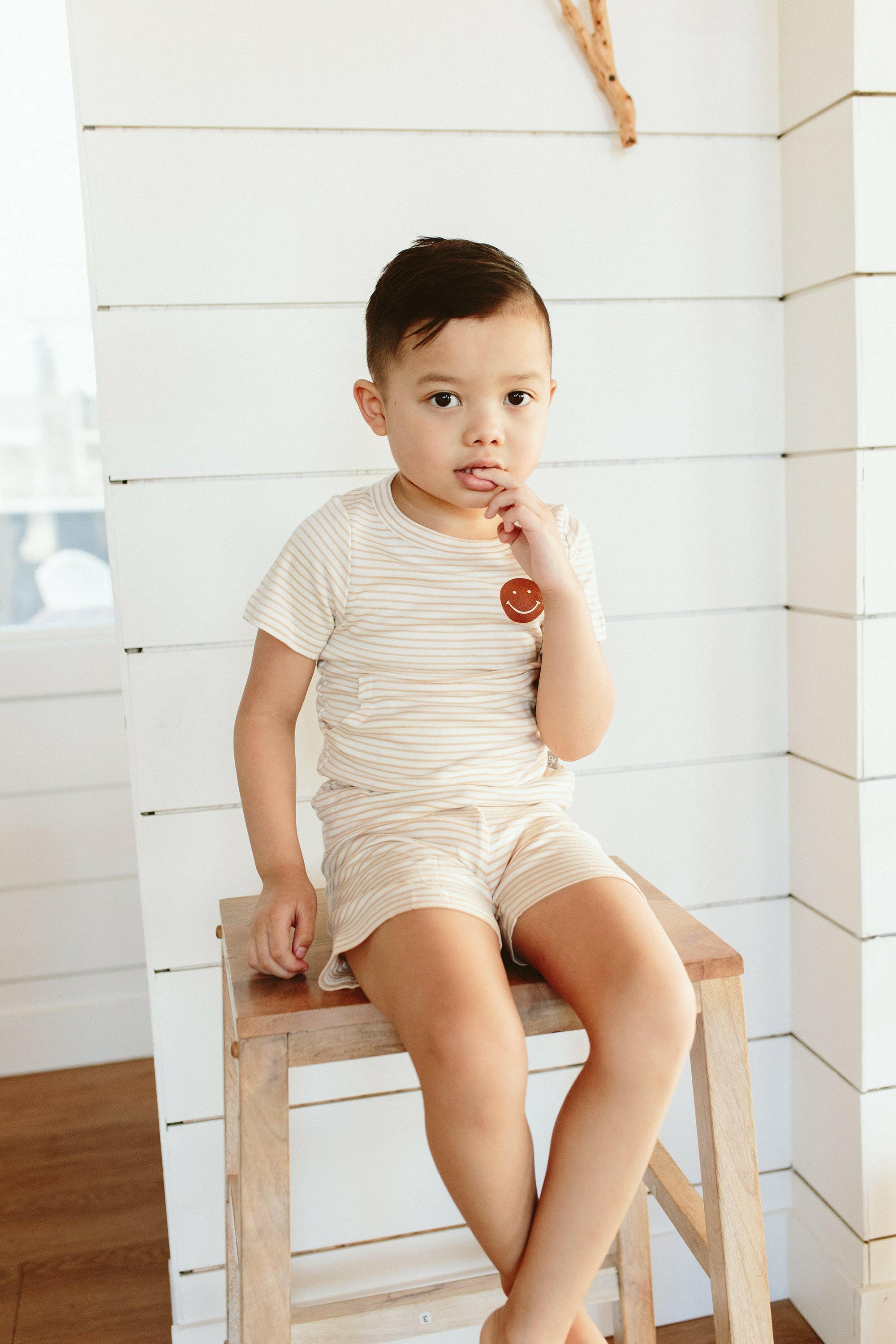BIKER SET | HAPPY STRIPE Biker Sets goumikids