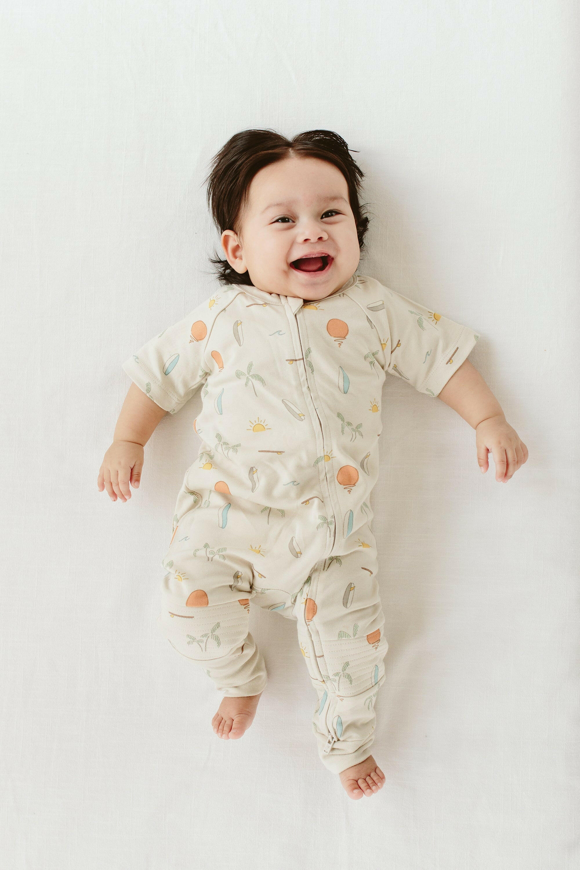 S/S ZIPPER ONEPIECE | SURF'S UP footies goumikids
