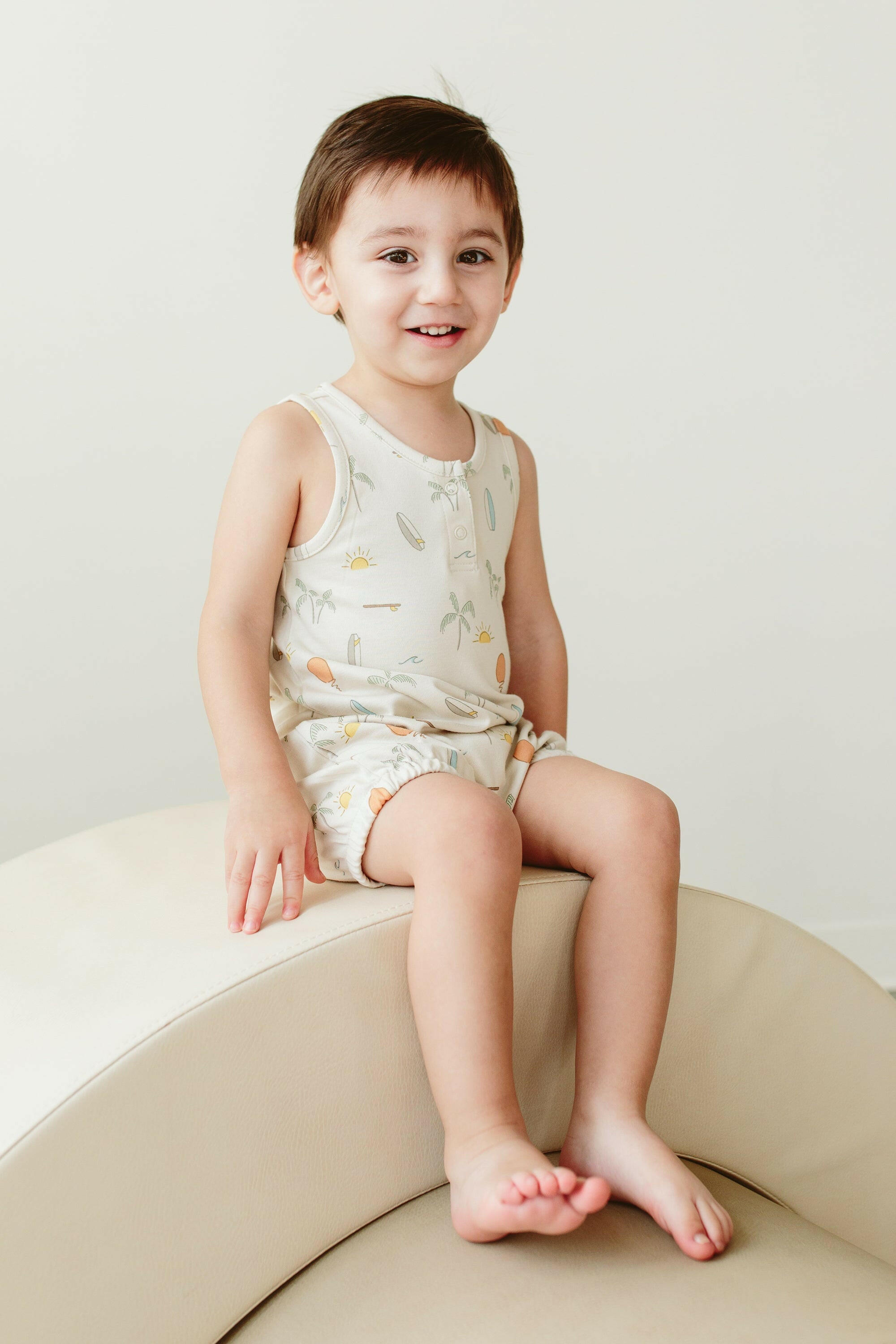 ROMPER | SURF'S UP rompers goumikids 0-3M