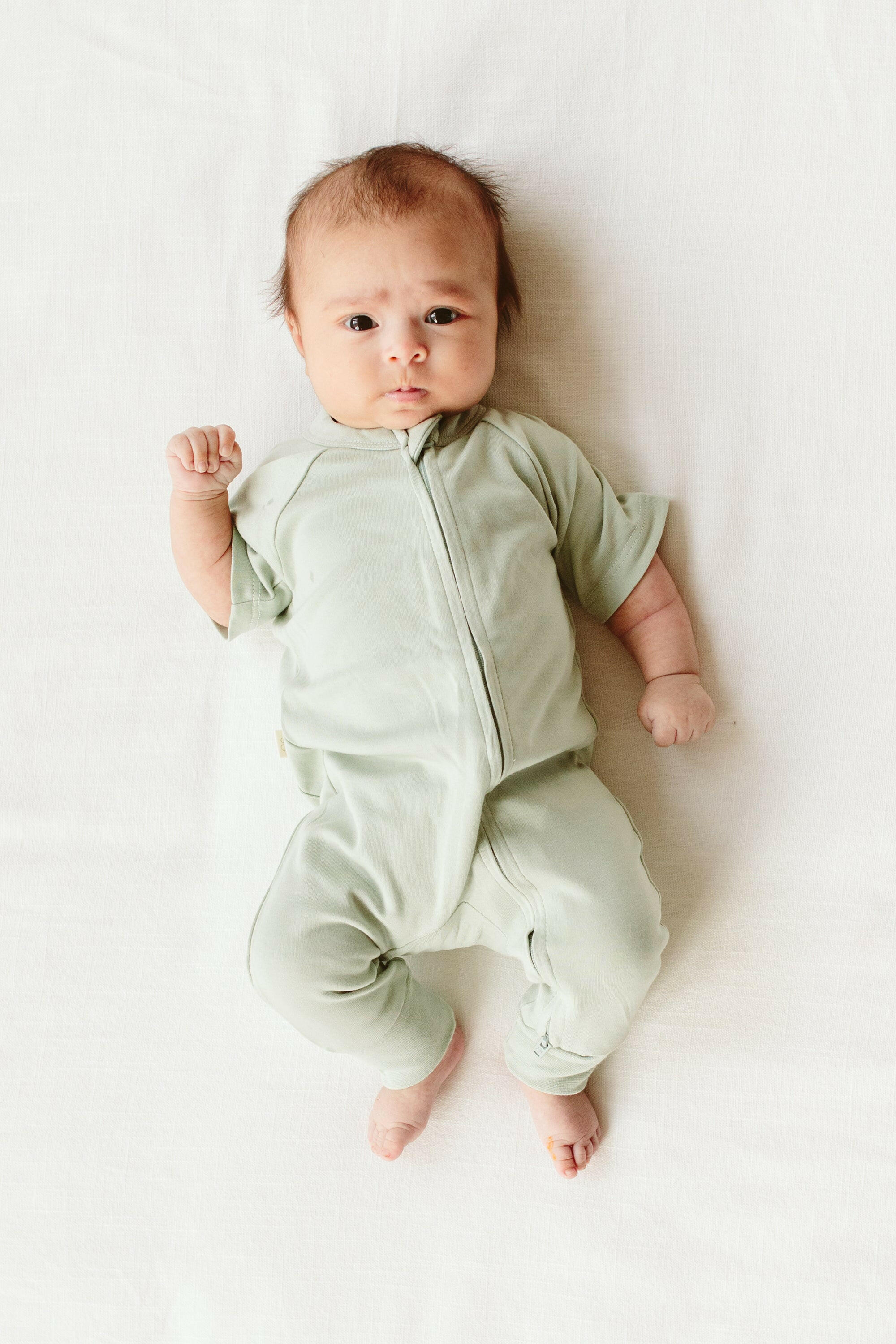 S/S ZIPPER ONEPIECE | SWELL footies goumikids