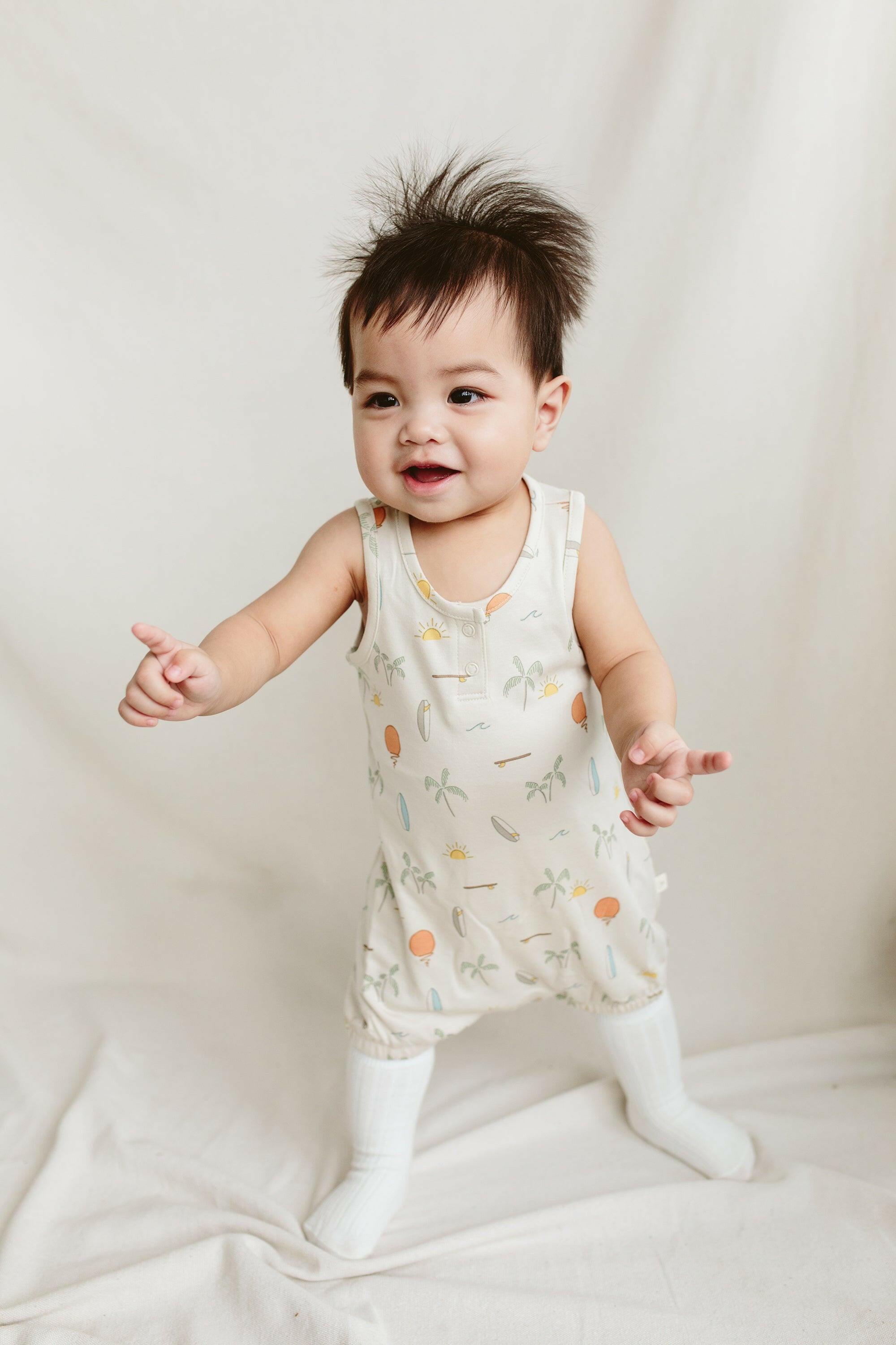 ROMPER | SURF'S UP rompers goumikids