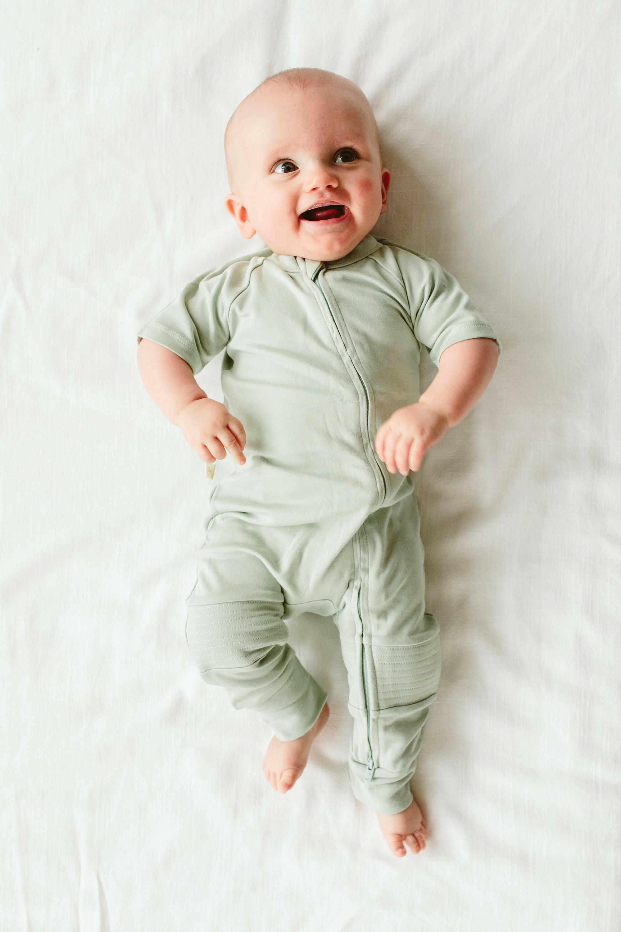 S/S ZIPPER ONEPIECE | SWELL footies goumikids