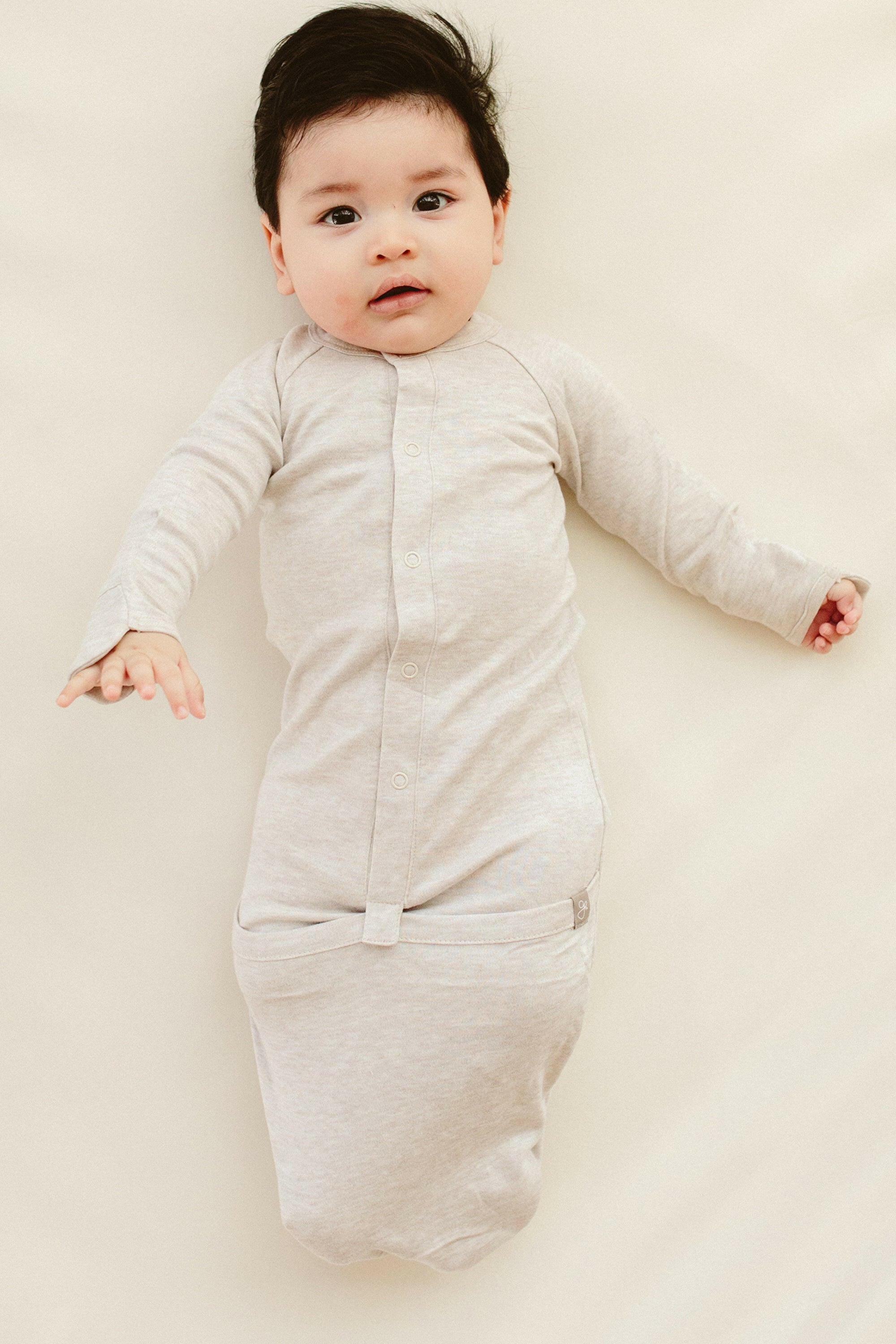 GOWNS | STORM GRAY gowns goumikids NB