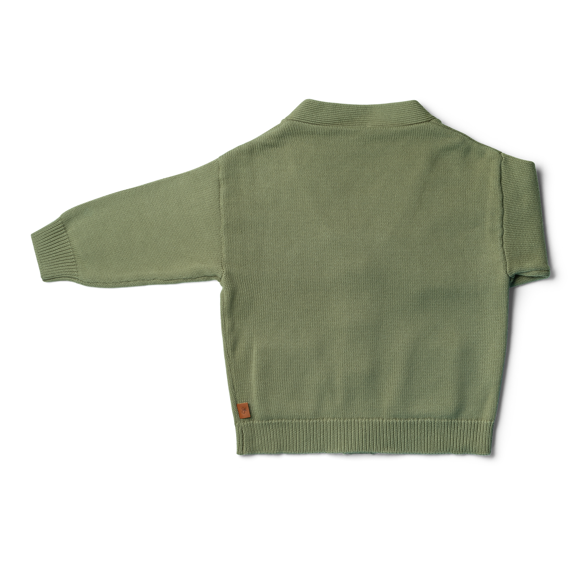 KNIT BUTTON-UP SWEATER | ARTICHOKE sweaters goumikids