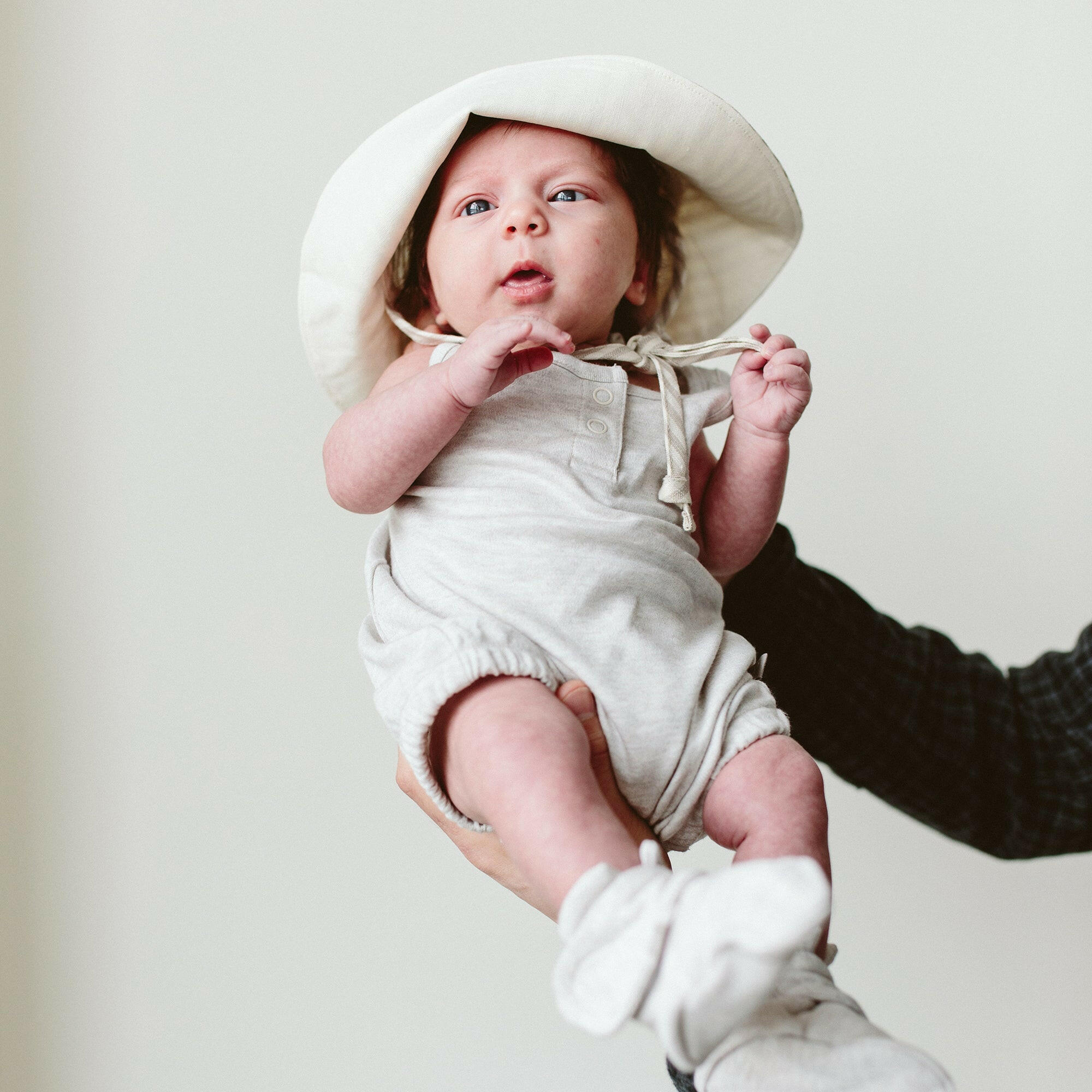 ROMPER | STORM GRAY rompers goumikids