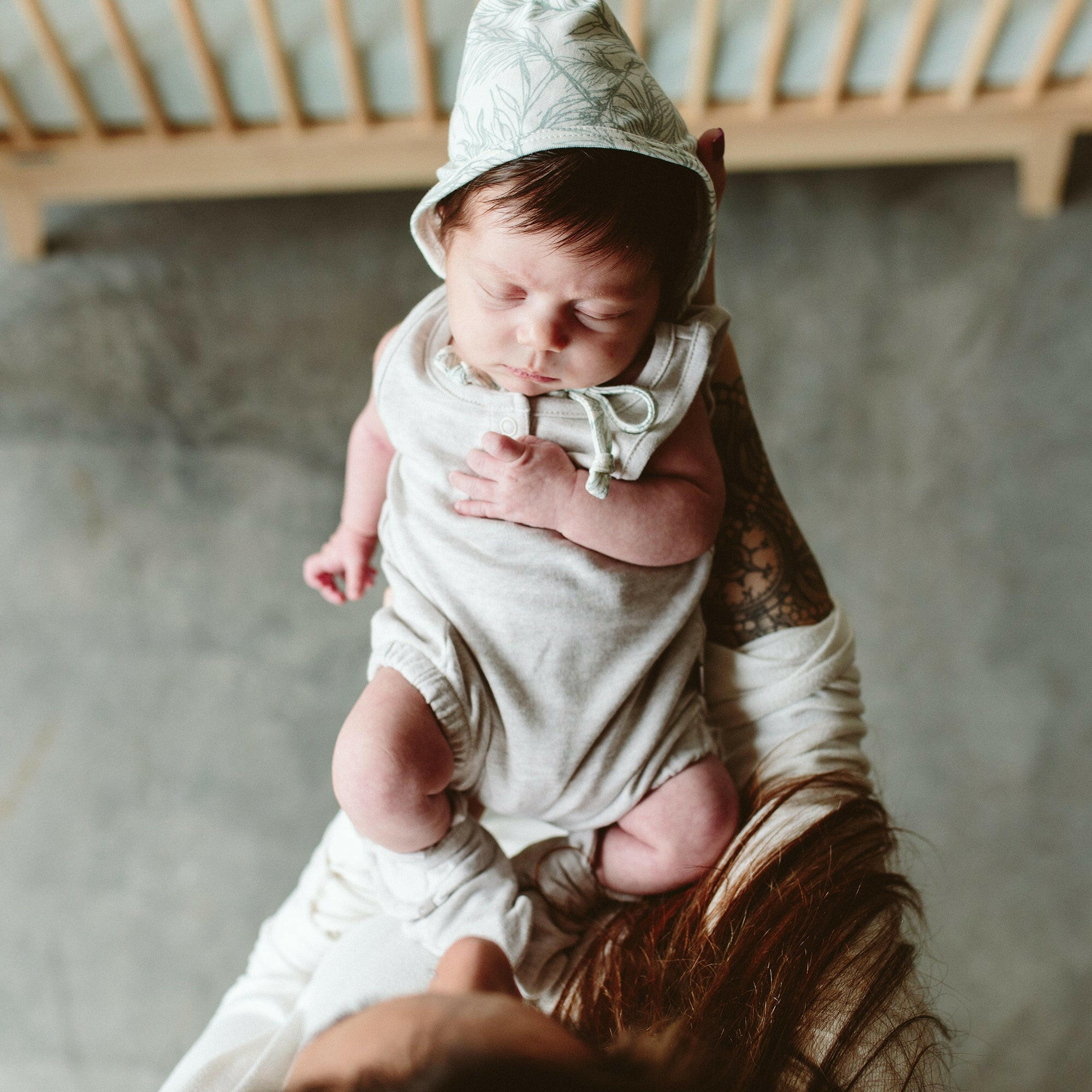 ROMPER | STORM GRAY rompers goumikids