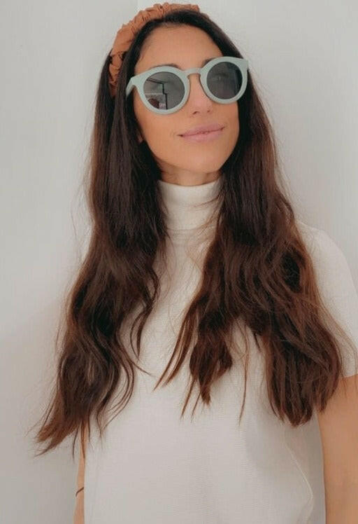 Sustainable Adult Sunglasses - Light Blue Sunglasses Grech & Co.