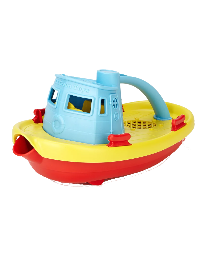 Green Toys Tug Boat Play Vehicles Green Toys Blue