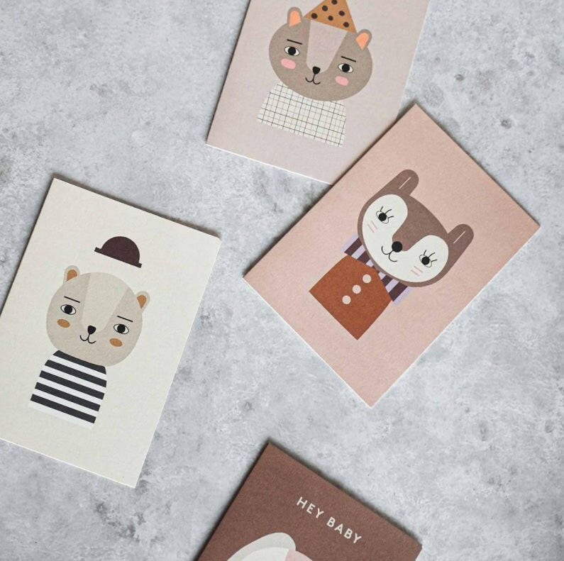 Hey Baby Greeting Card Greeting & Note Cards Little Otja