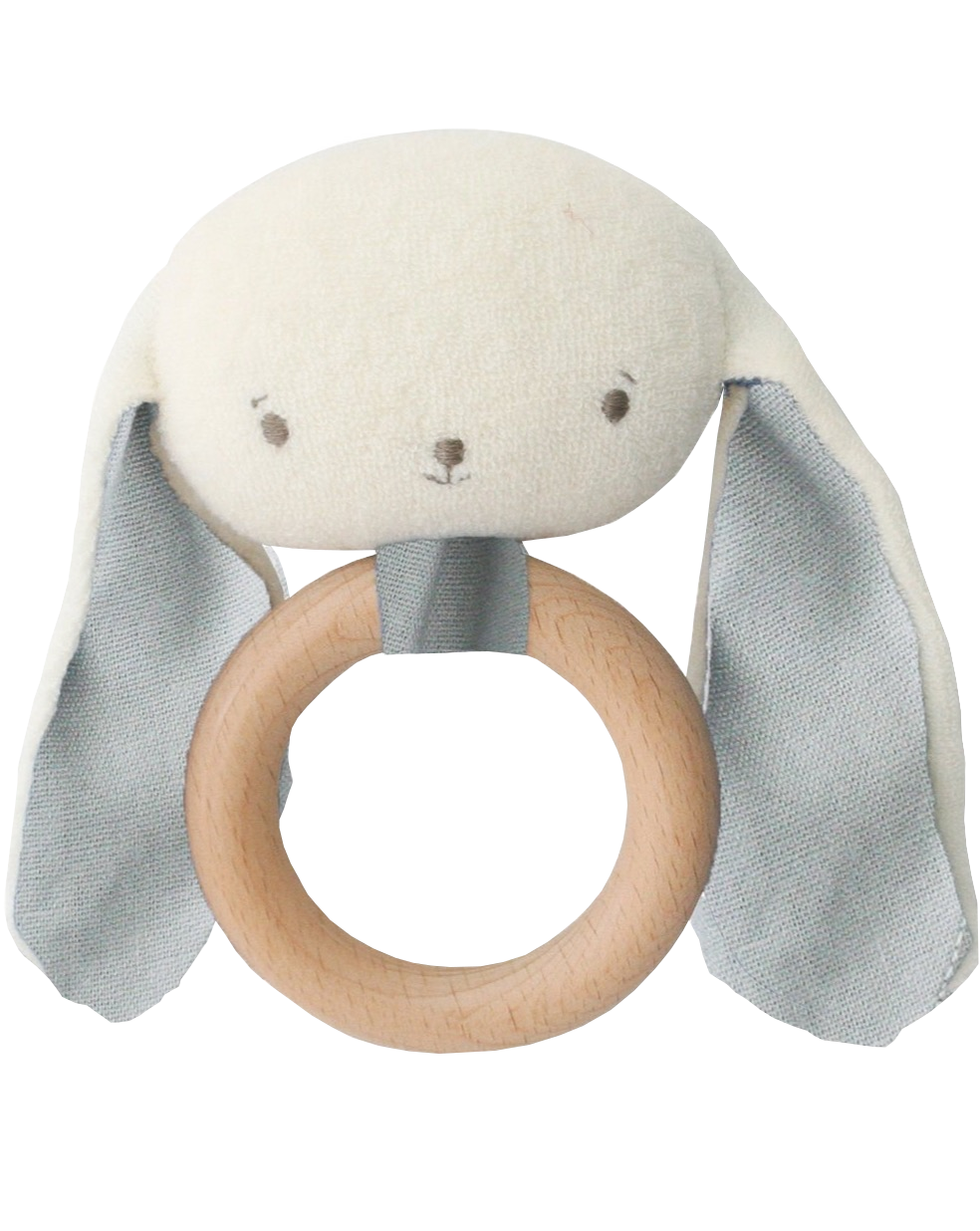 Baby Bunny Teether Rattle - Pink Baby Essentials Alimrose