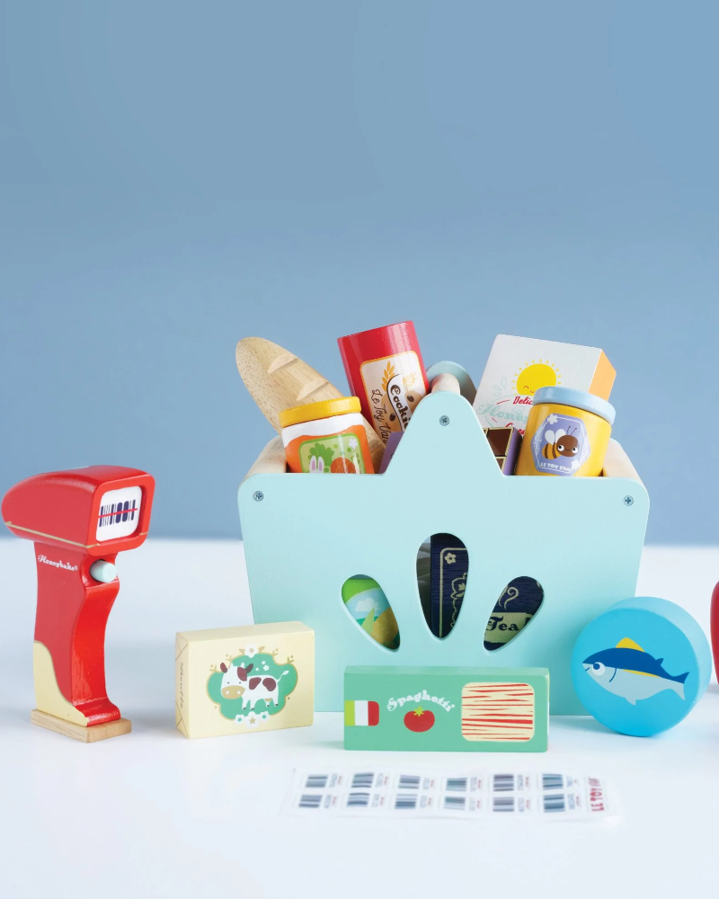 Le Toy Van Grocery Set & Scanner Wooden Toys Le Toy Van