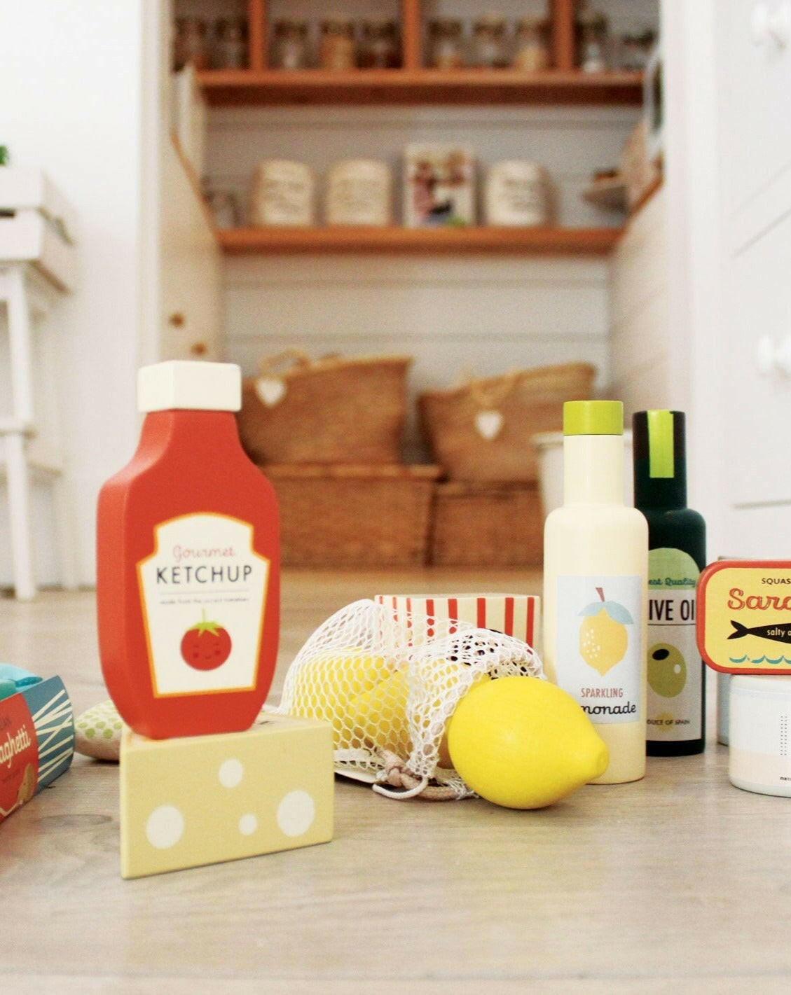 Supermarket Grocery Set Play Food Tender Leaf