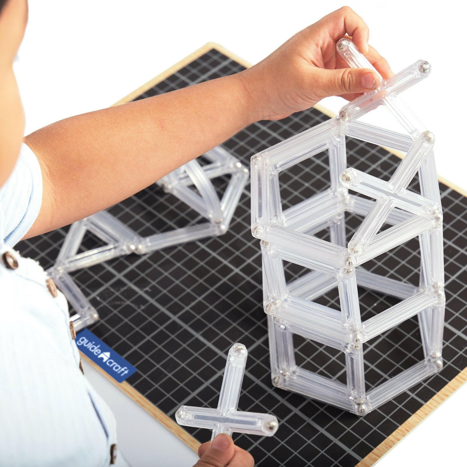 PowerClix® Frames Clear – 74 pc. set Kids Toys Guidecraft