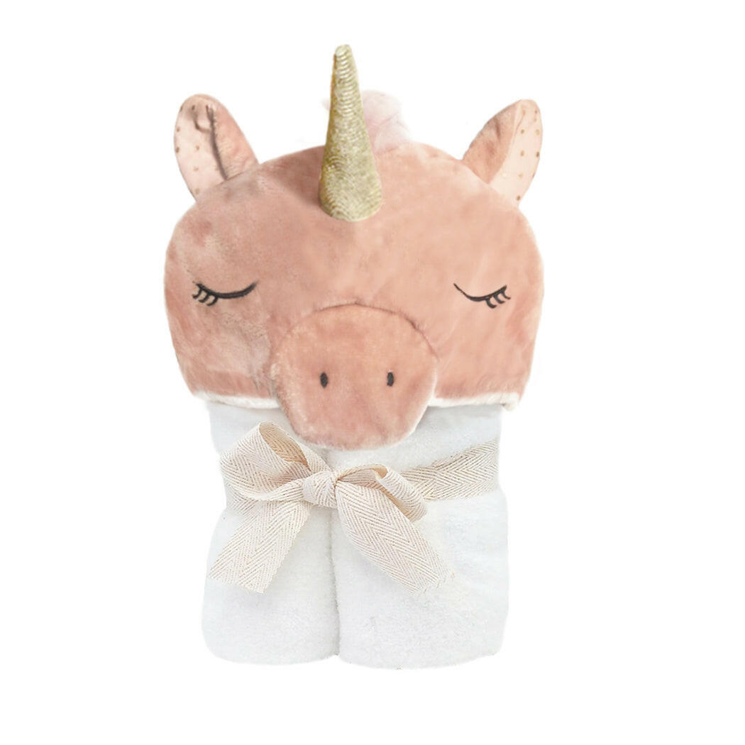 TERRY UNICORN BABY TOWEL Bathrobe MON AMI