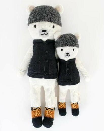 Hudson the Polar Bear Stuffies Cuddle + Kind