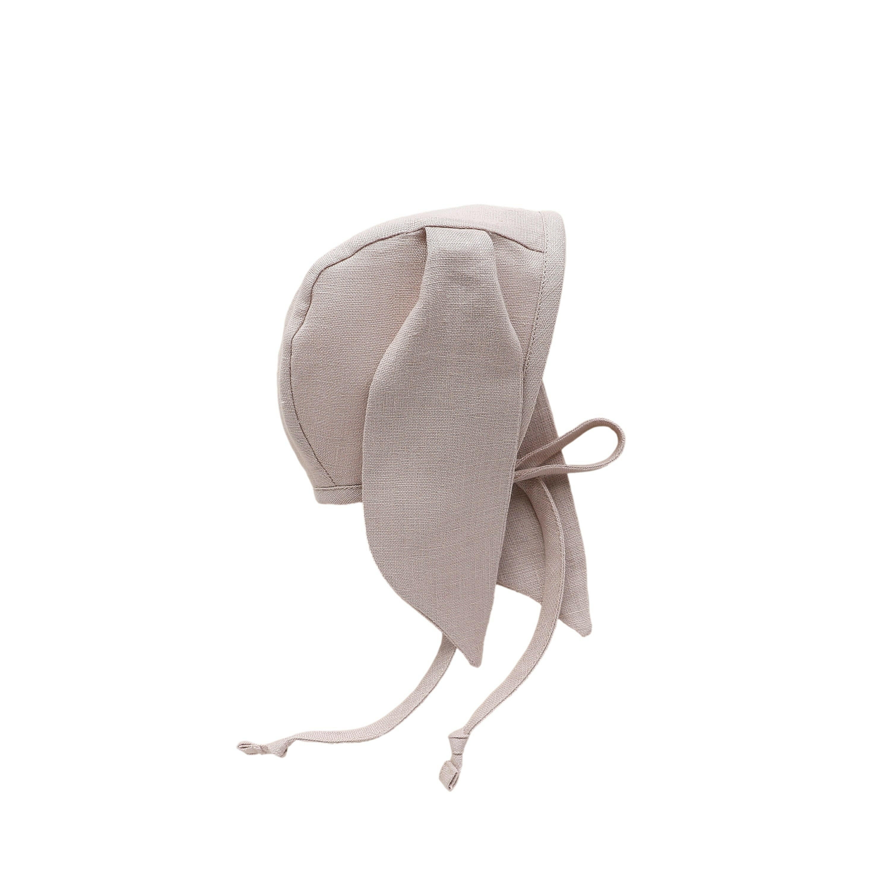 Just Beige Bunny Bonnet Cotton-Lined Bonnets Briar Baby®