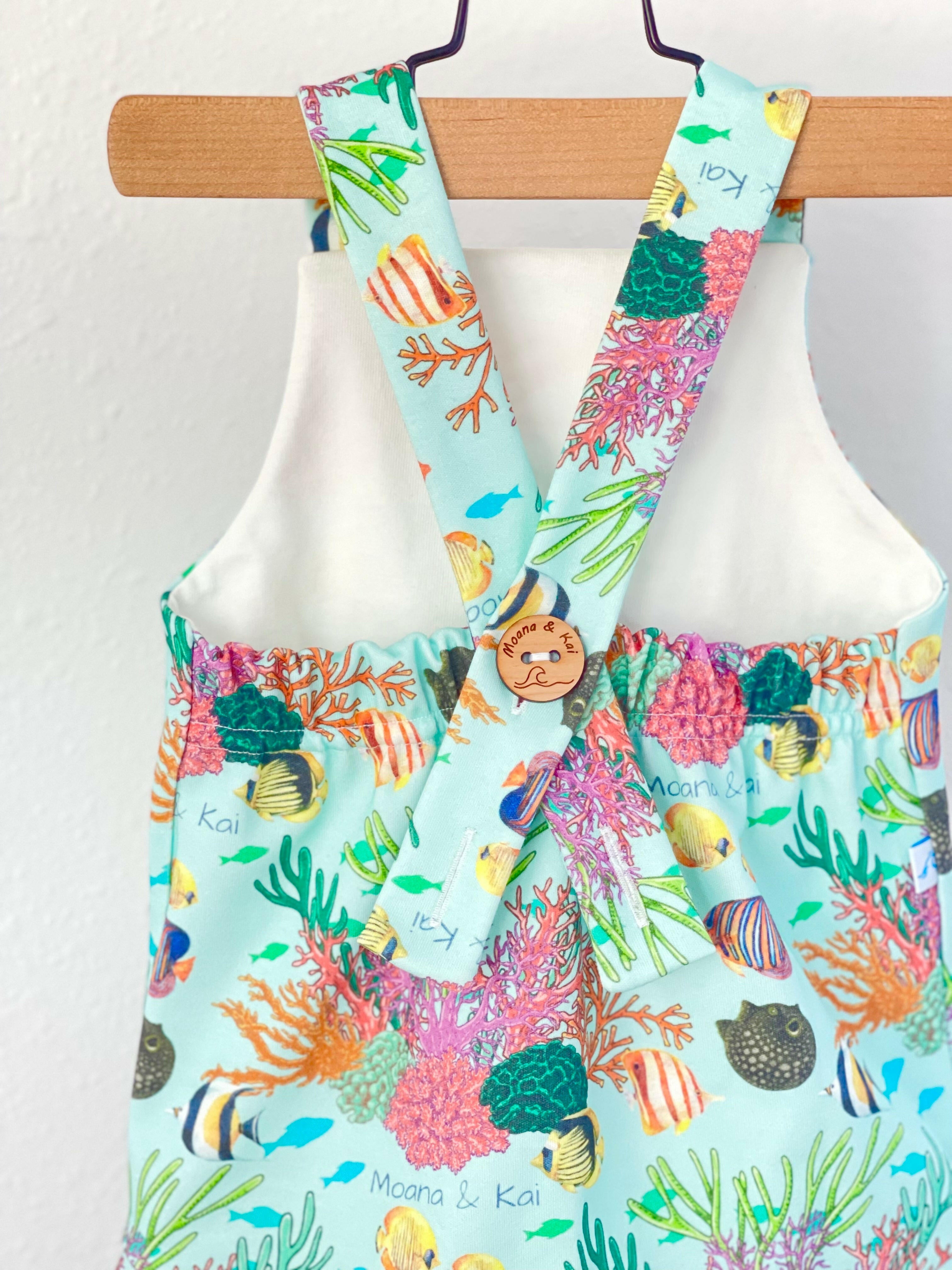 CORAL REEF OCEAN ROMPER Ocean Romper Moana & Kai