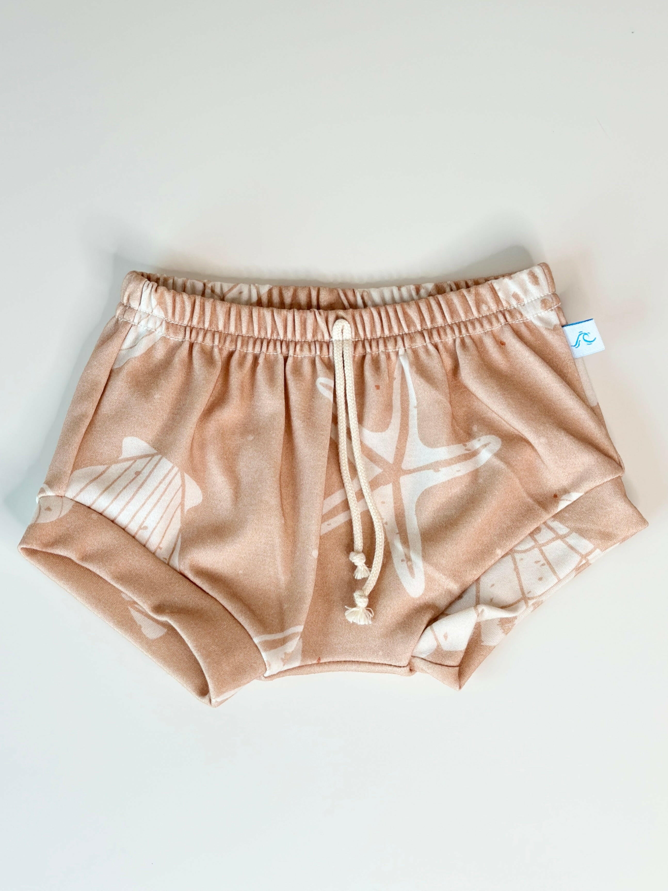 SEASHELL BUMMIES Shorts Moana & Kai