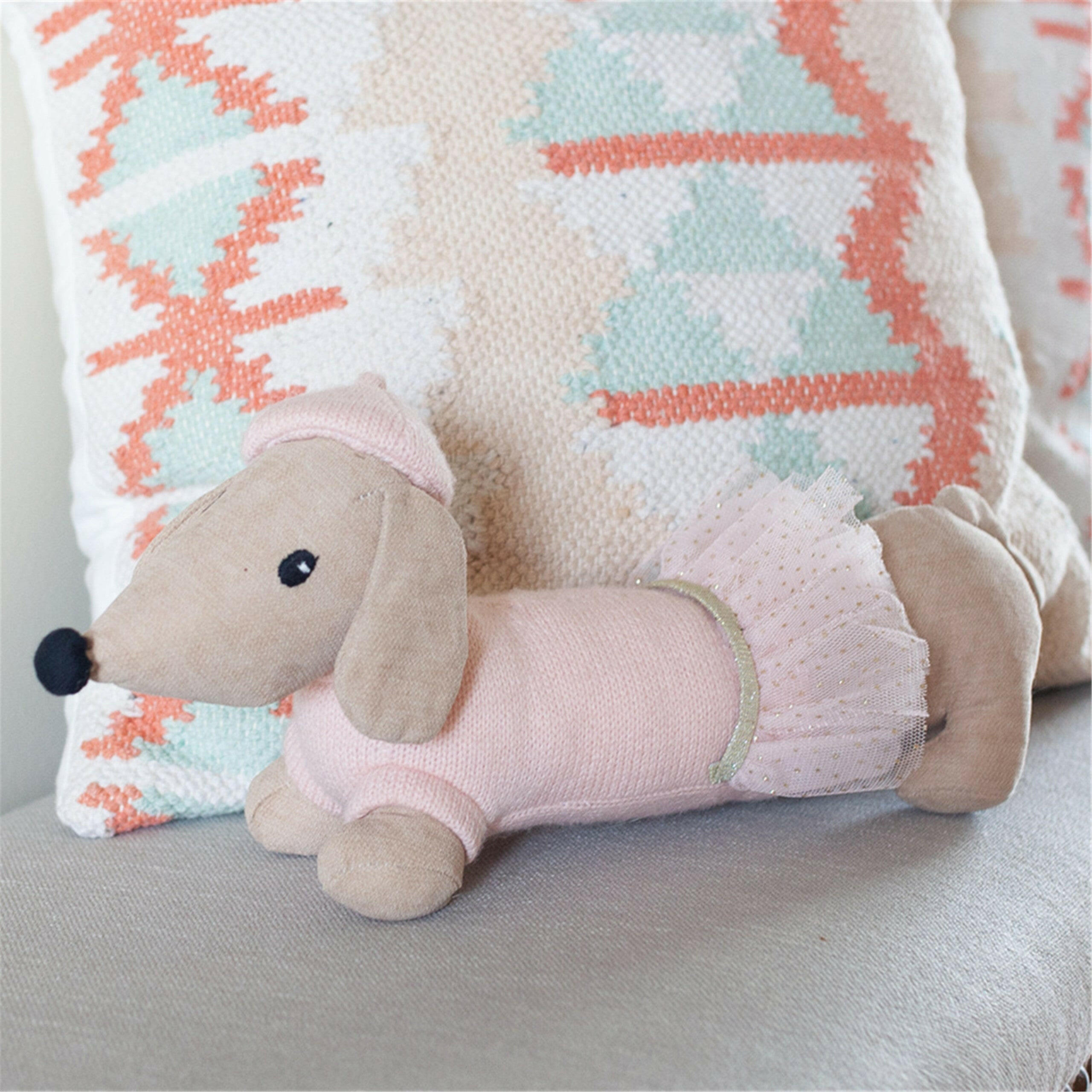 'Mon Cheri' French Dog Plush Toy Stuffed Toy MON AMI