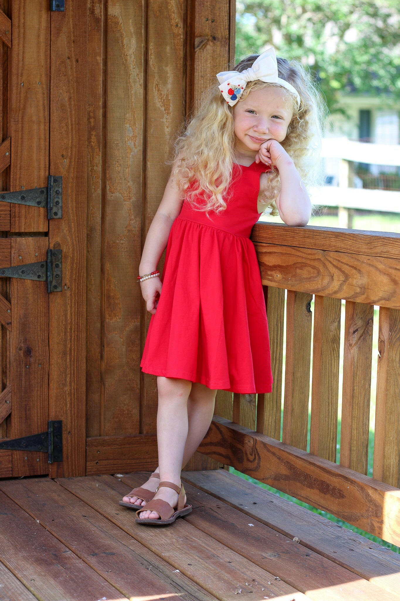 Rosita in Scarlet Ollie Jay
