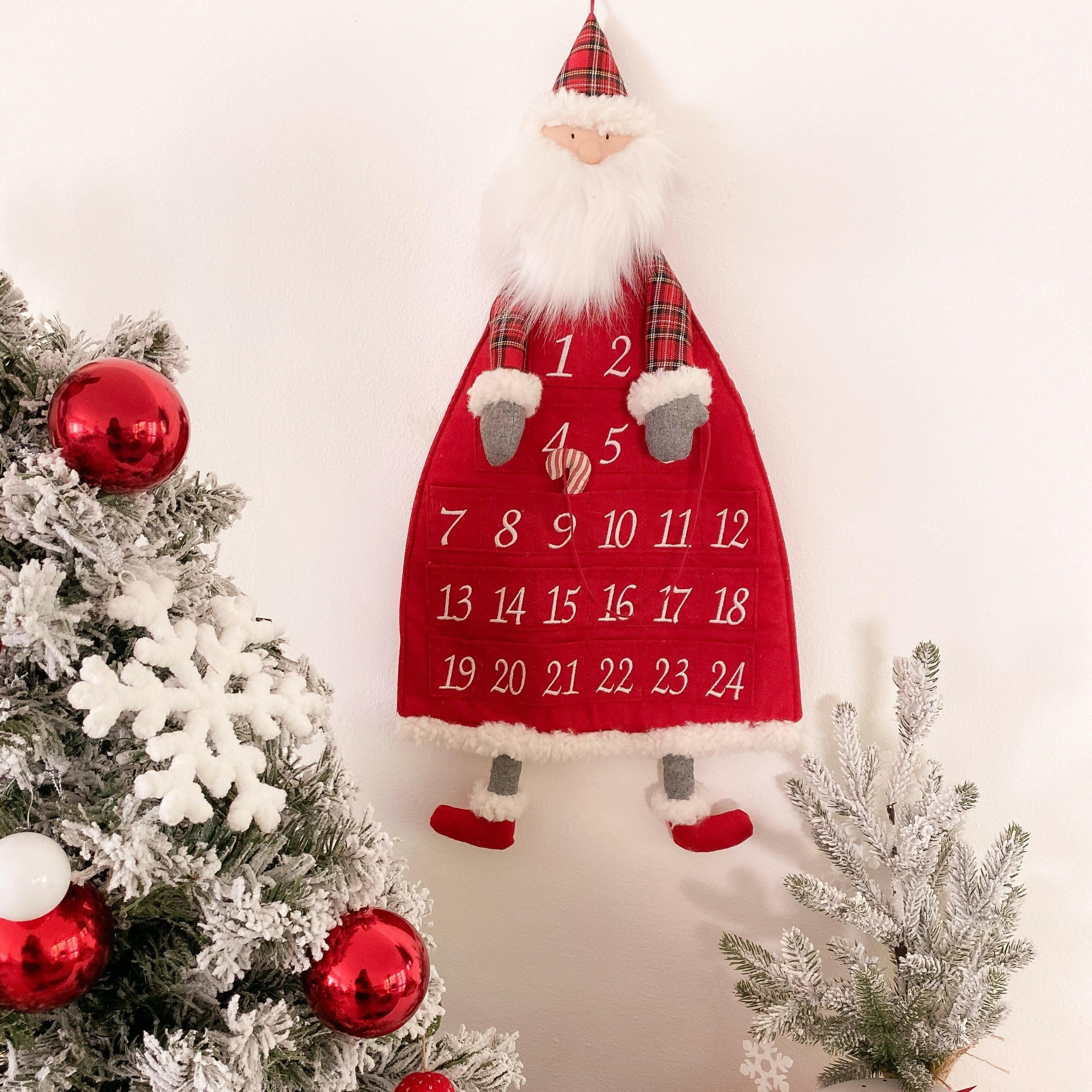 TARTAN SANTA ADVENT CALENDAR Calendar MON AMI