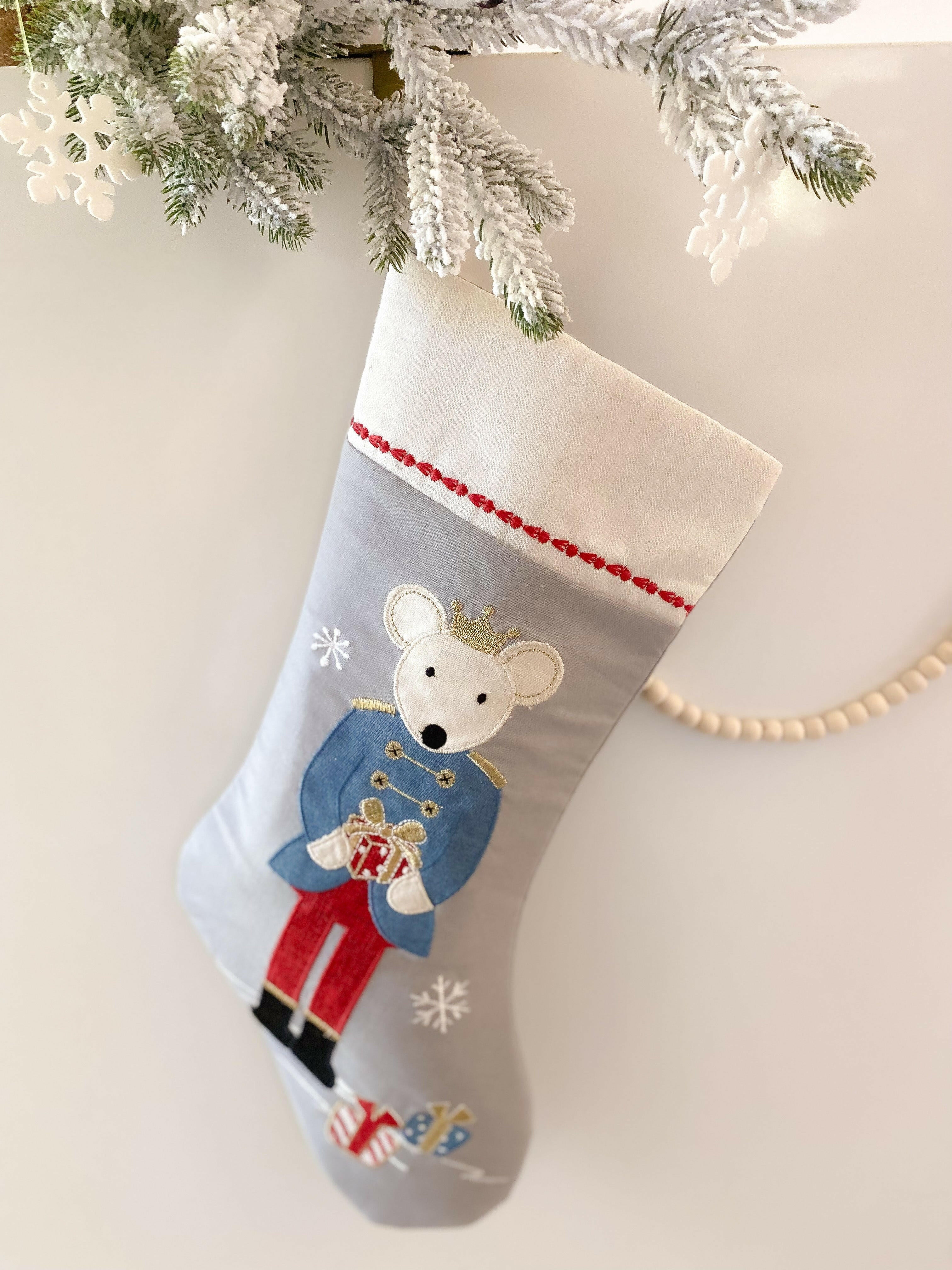 King Mouse Nutcracker Themed Chistmas Stocking Stuffed Toy MON AMI