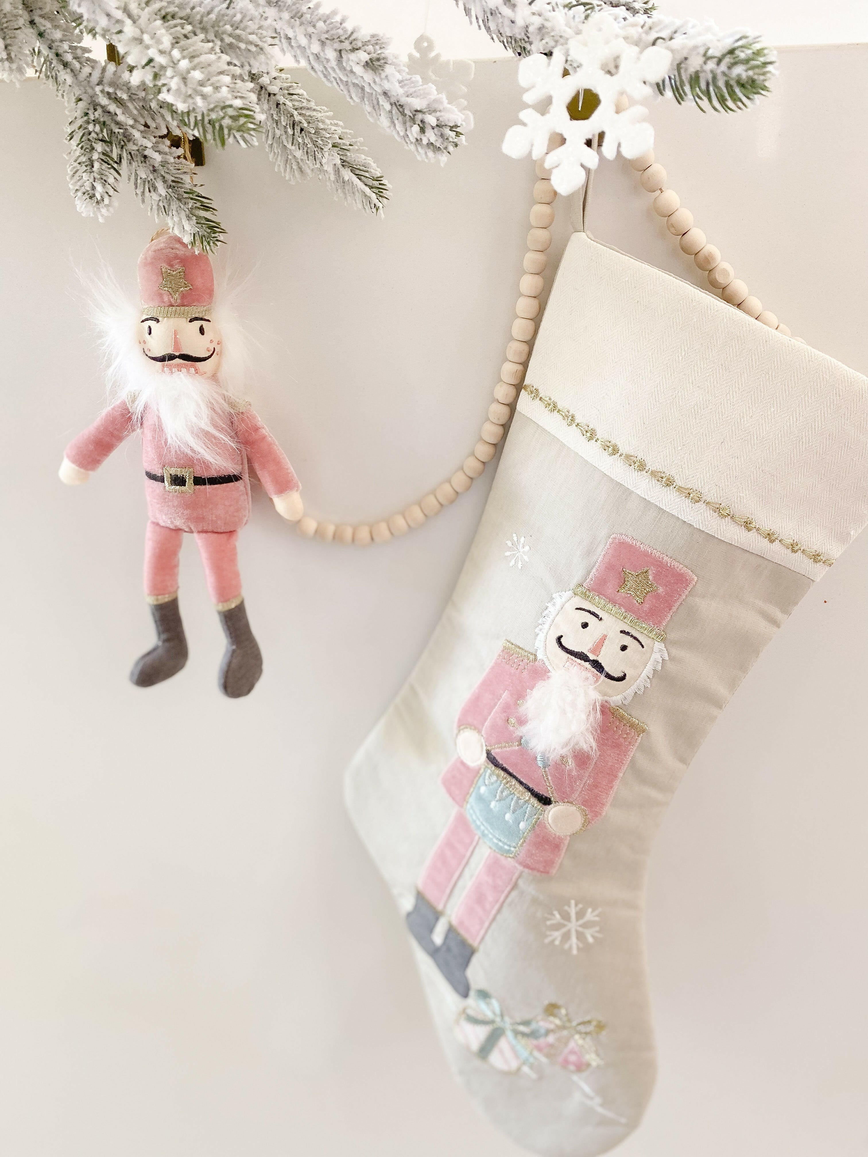 PINK NUTCRACKER ORNAMENT Ornaments MON AMI