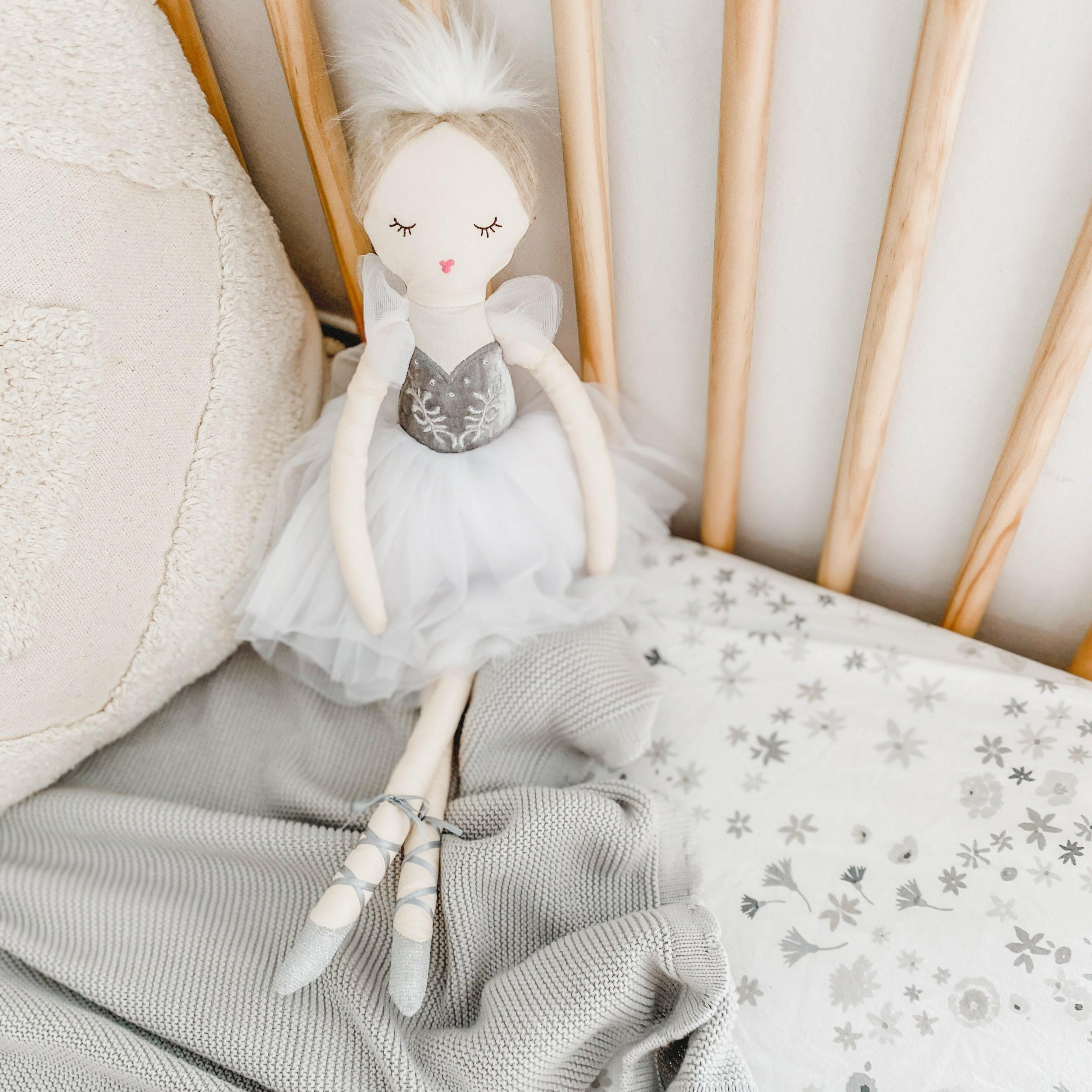 'Nina' Silver Prima Ballerina Doll Doll MON AMI