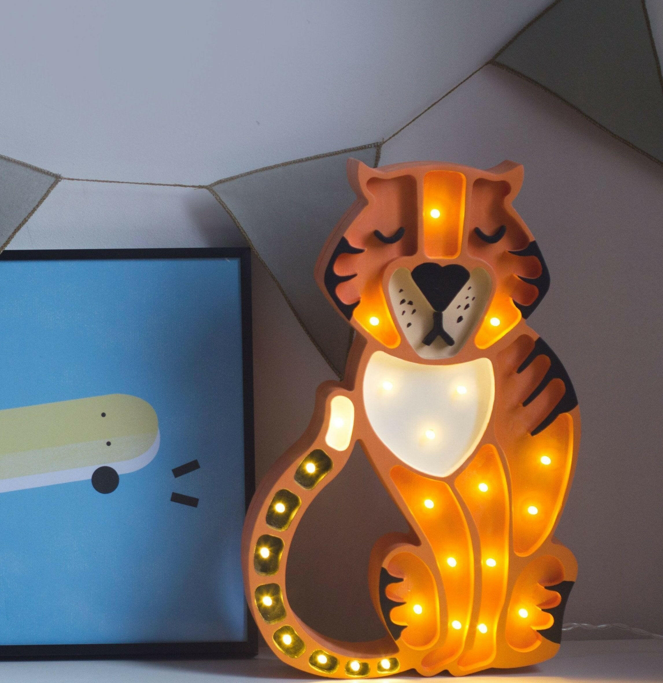 Little Lights Tiger Lamp Little Lights US