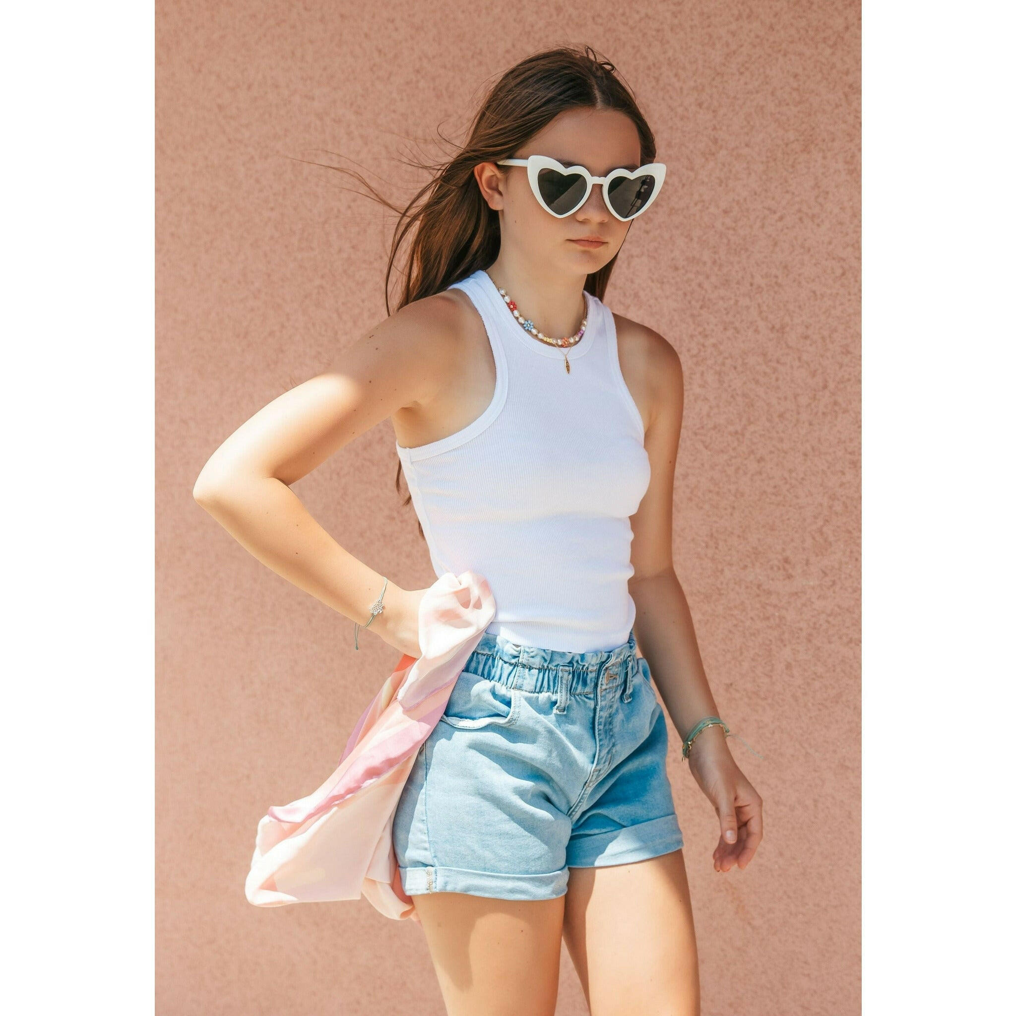 Modal Ribbed Tank Top Tank Top Be Mi Los Angeles