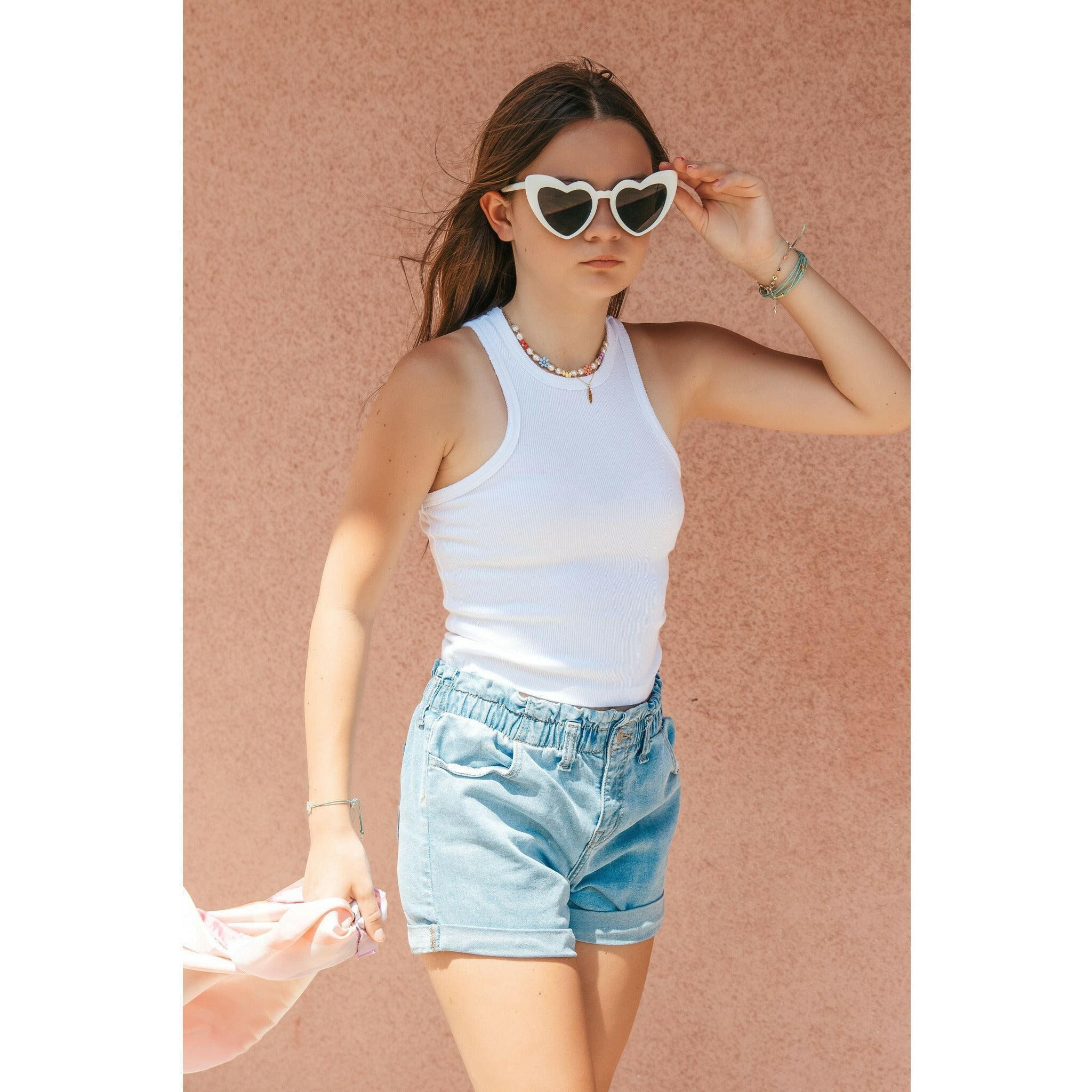 Modal Ribbed Tank Top Tank Top Be Mi Los Angeles