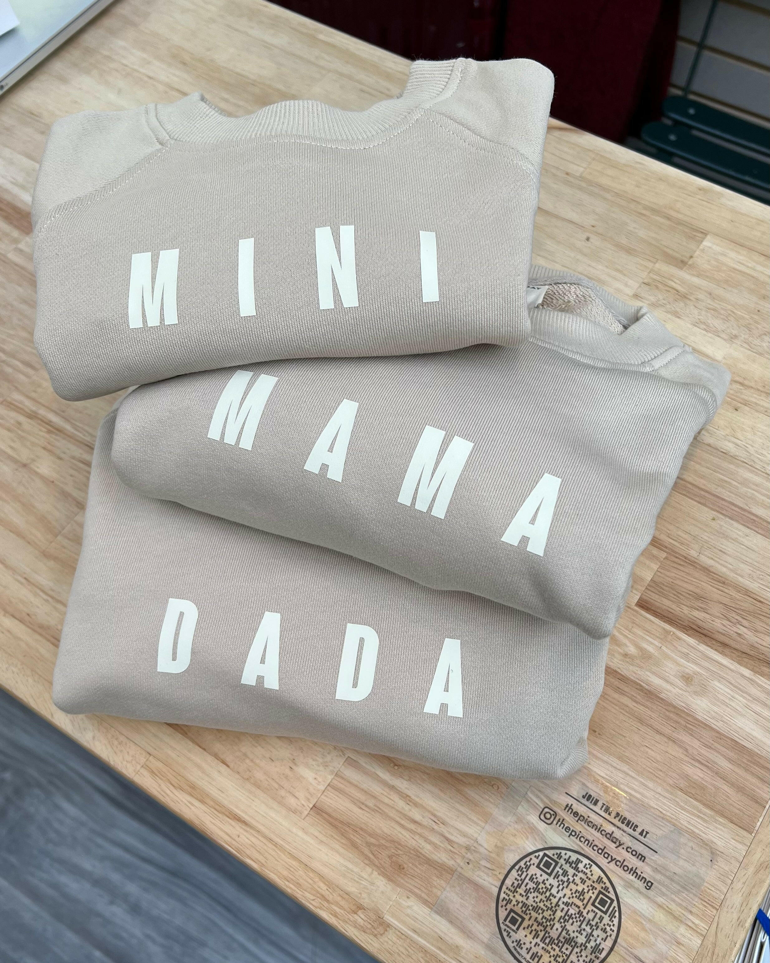 DADA Sweatshirt Tan Adult Tops The picnic day