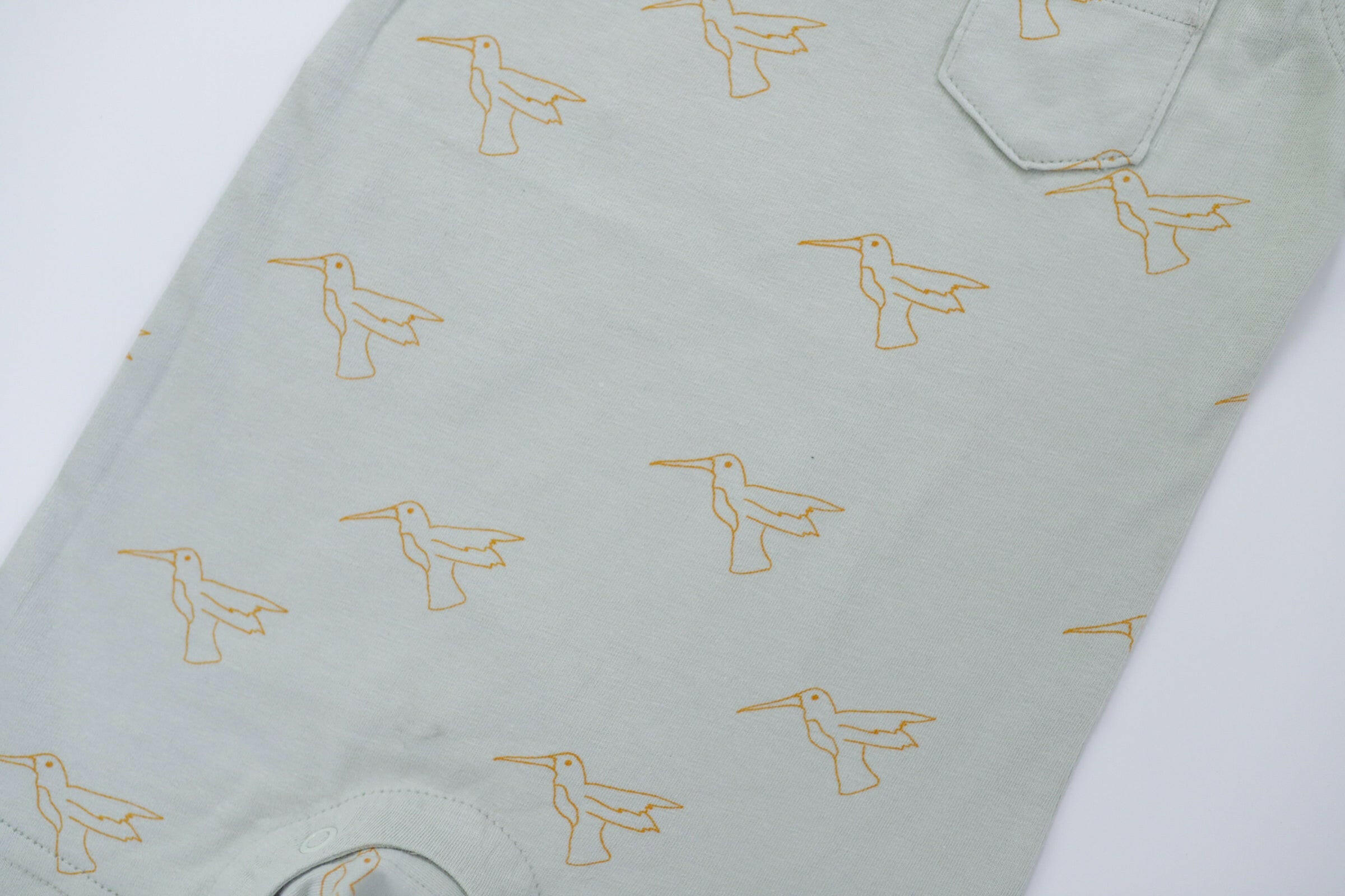 Hummingbird Pocket Playsuit Polished Prints