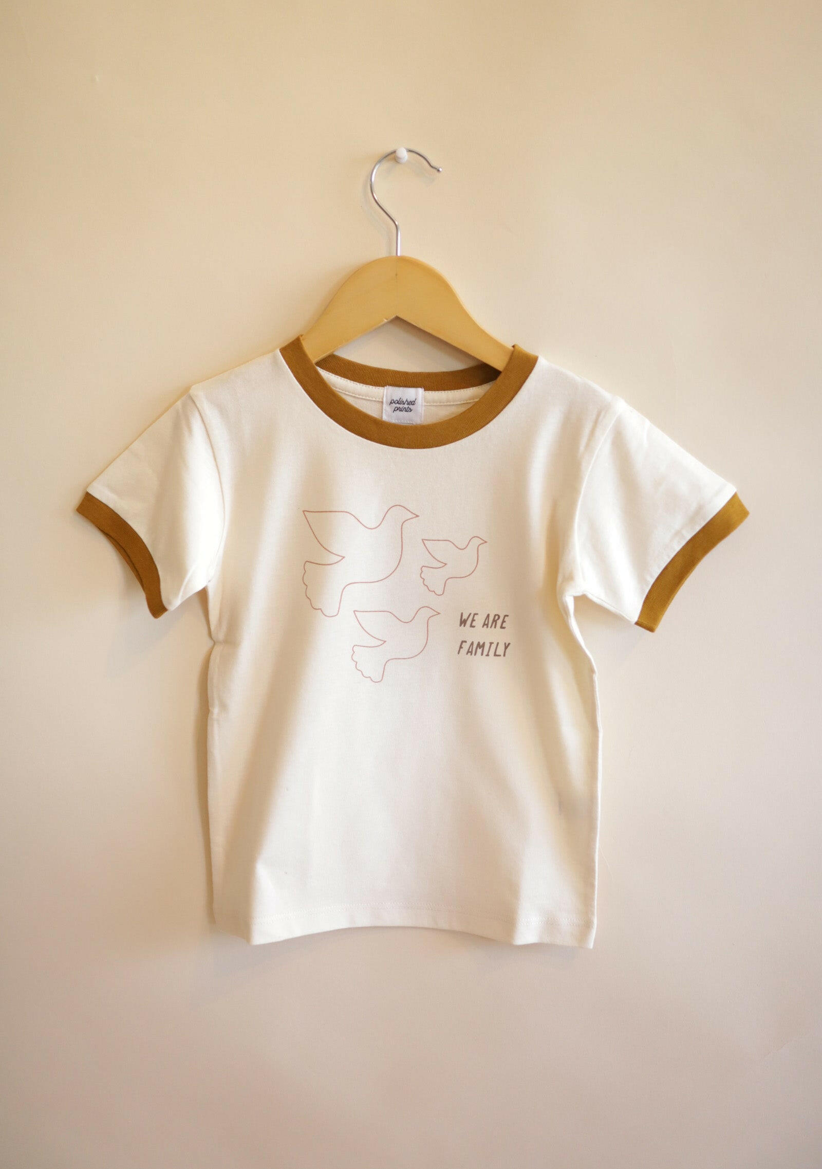 We Are Family Kid's Everyday Ringer Kids Polished Prints