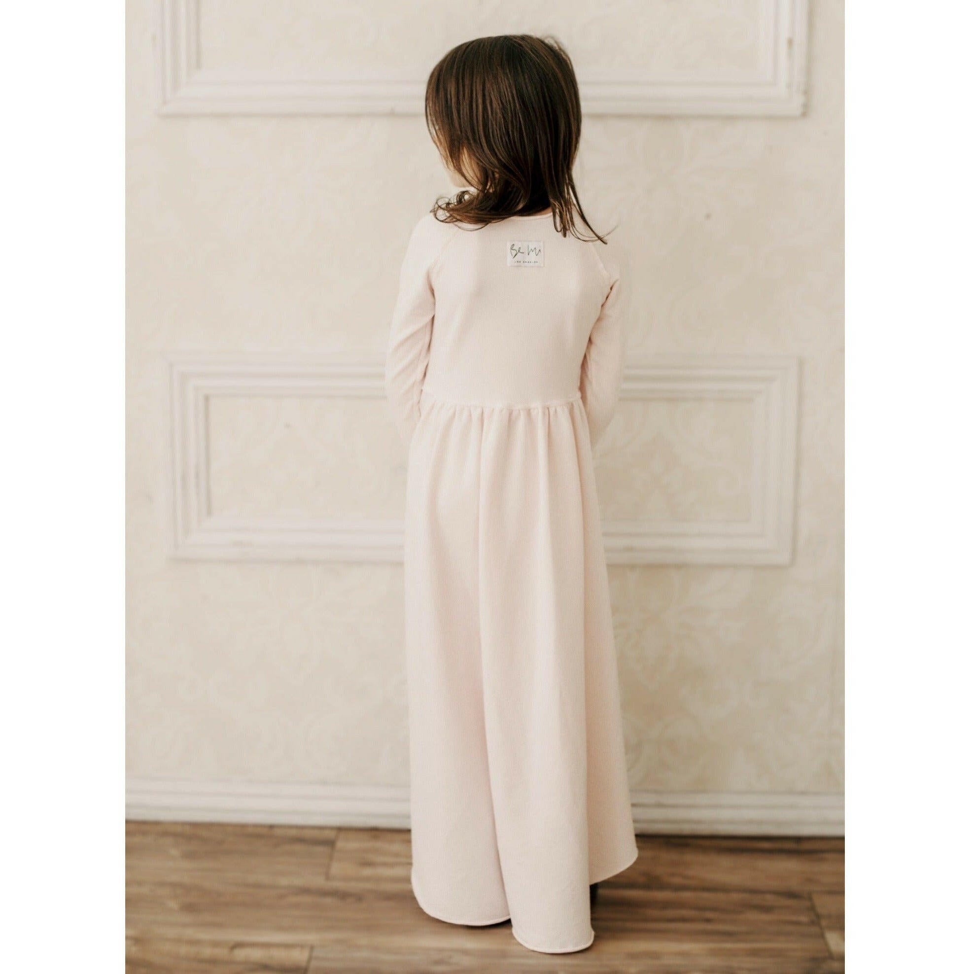 Organic Giselle Dress Long Sleeve Pink Dresses Be Mi Los Angeles
