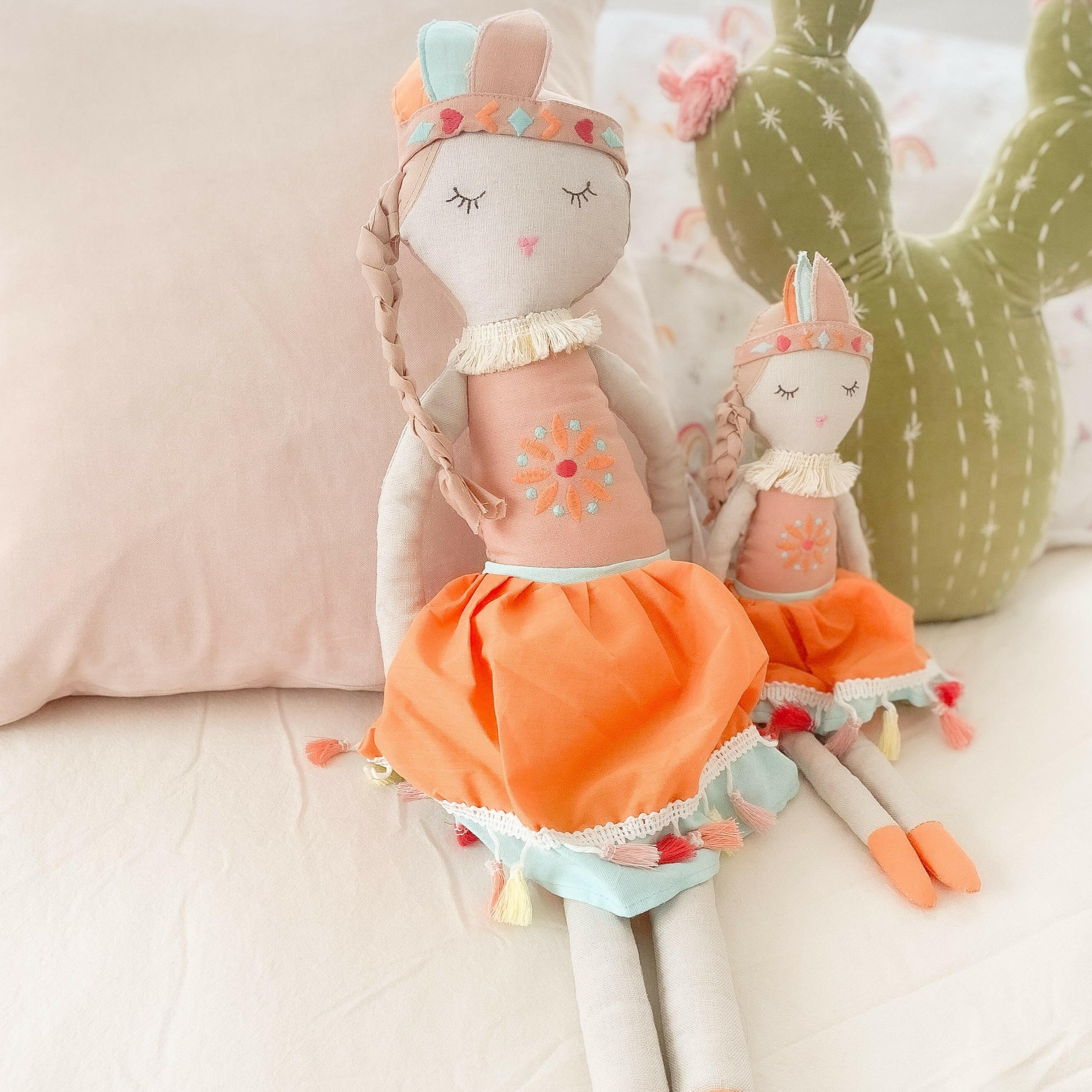 'Claire' Bohemian Princess Doll - Large Doll MON AMI