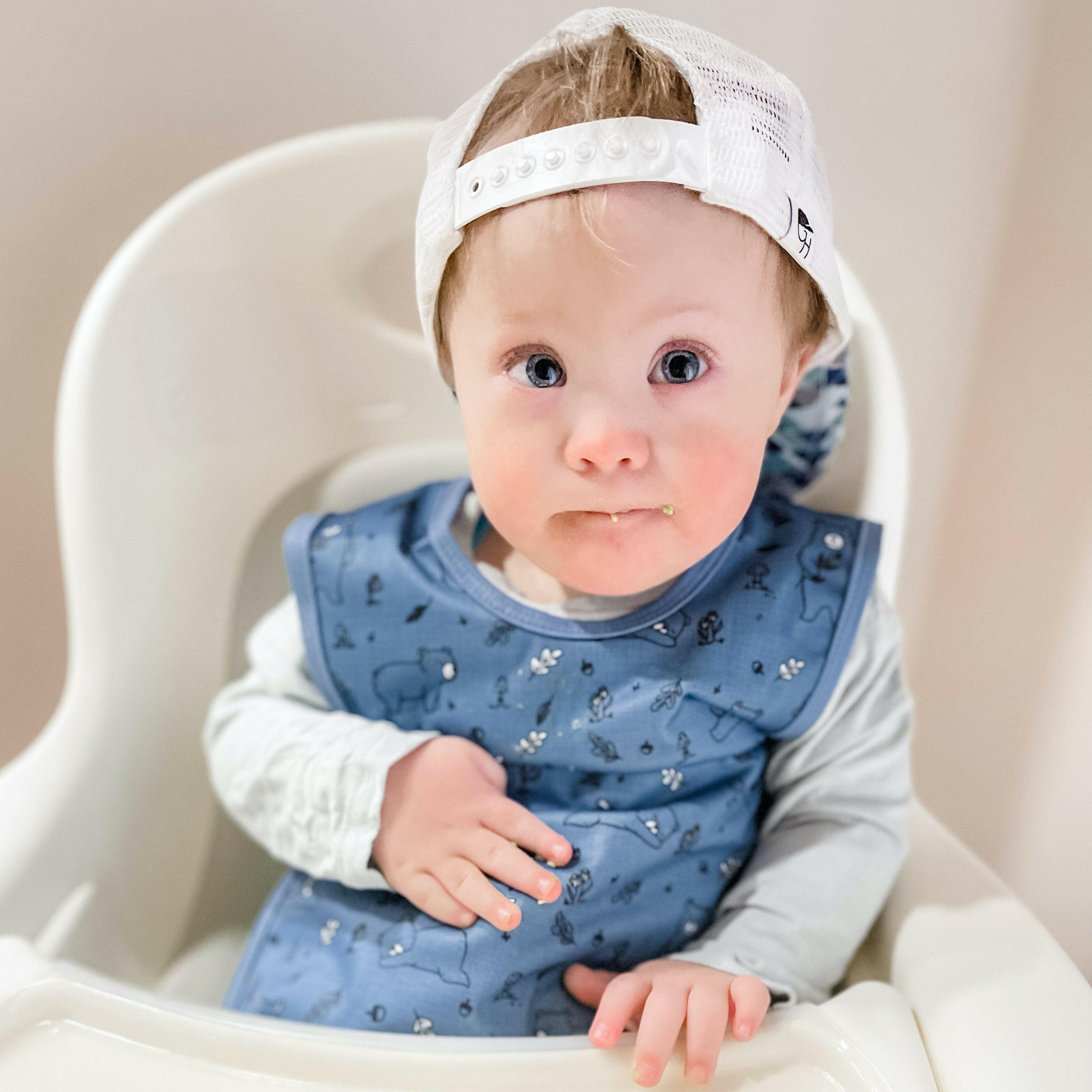 Bears In Blue Bapron BapronBaby