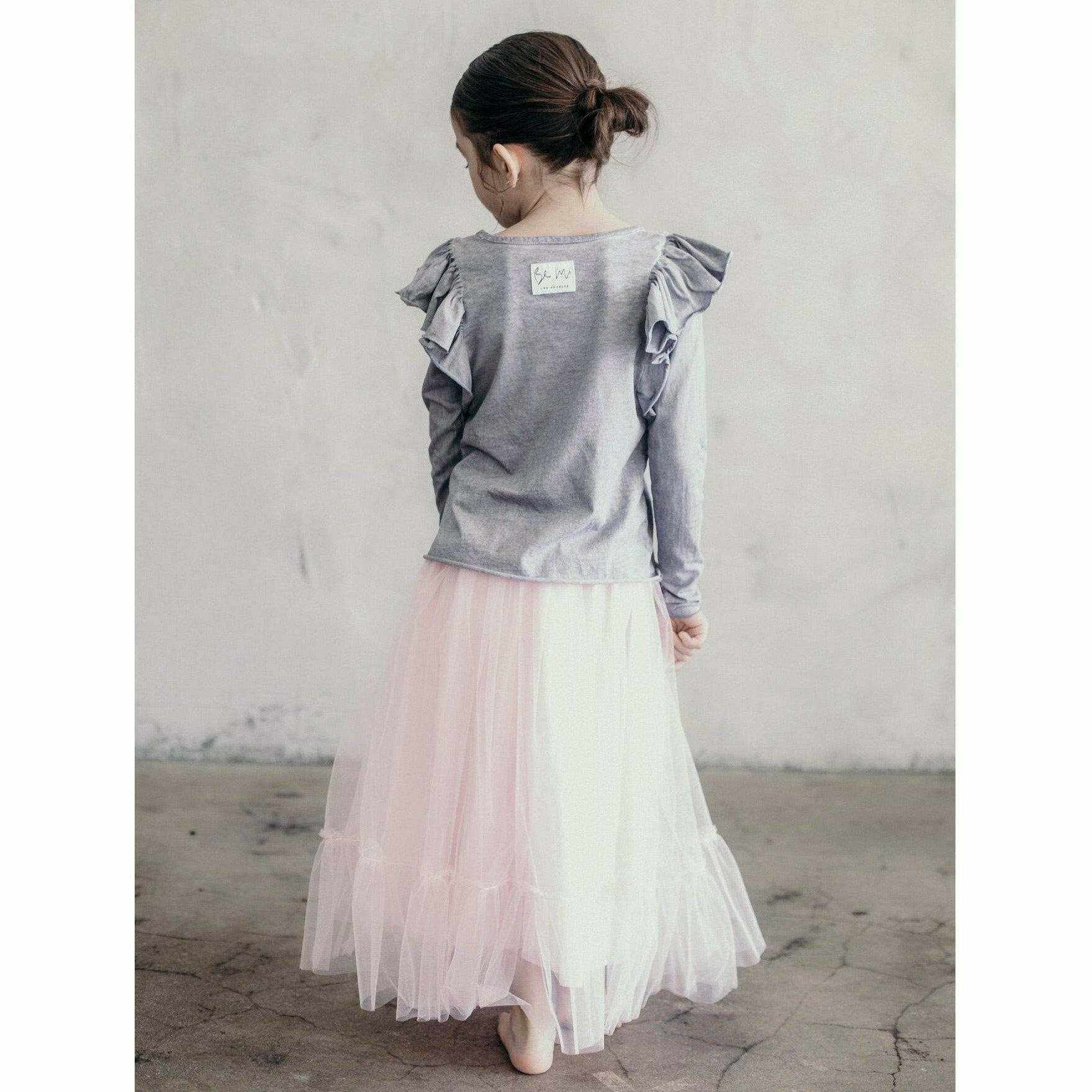 Natalia Ruffle Top Top Be Mi Los Angeles