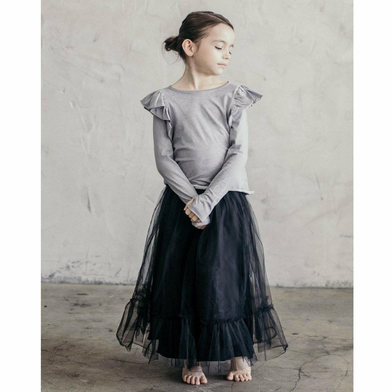 Natalia Ruffle Top Top Be Mi Los Angeles