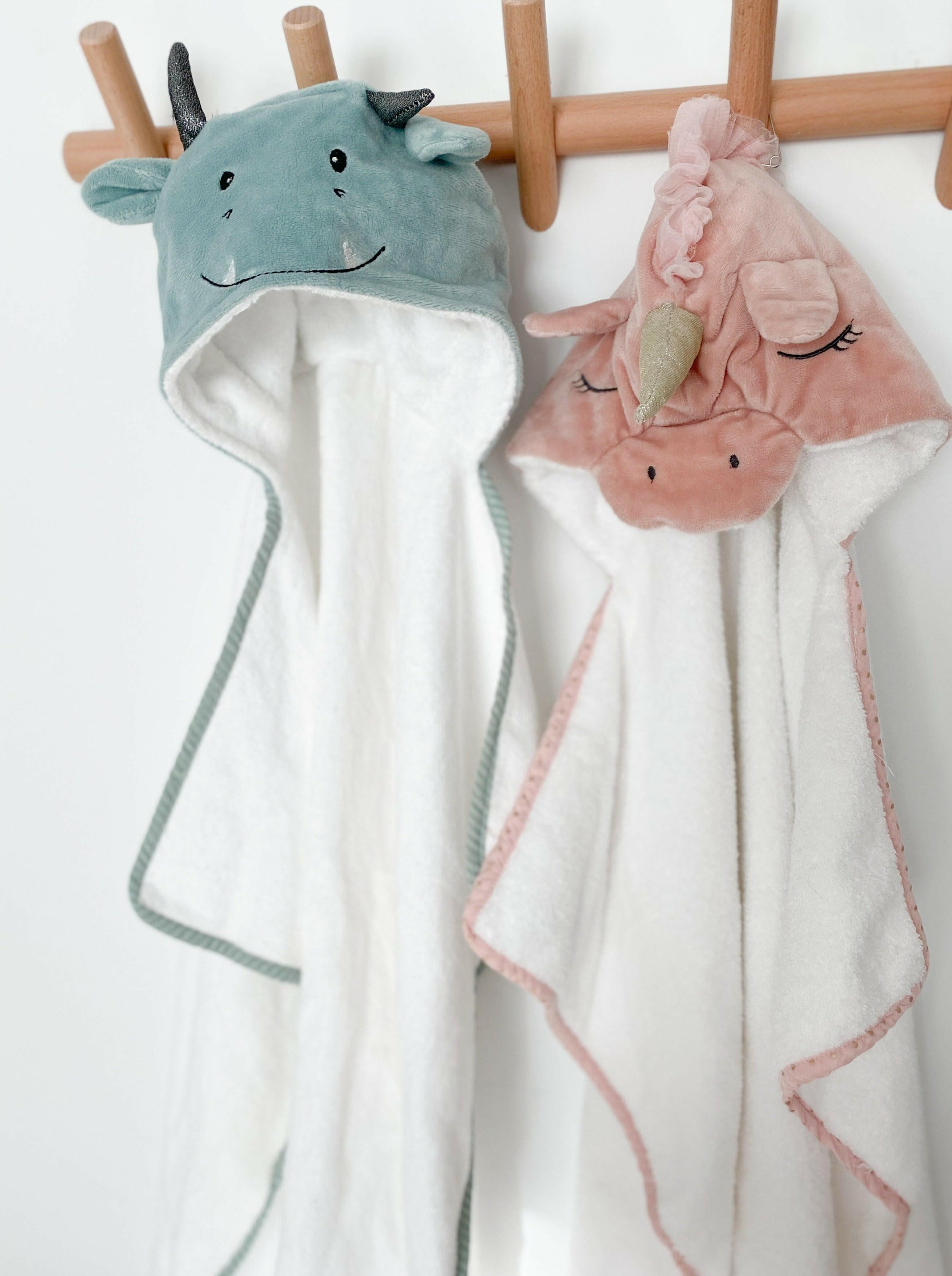 DRAGON TERRY BABY TOWEL Bathrobe MON AMI