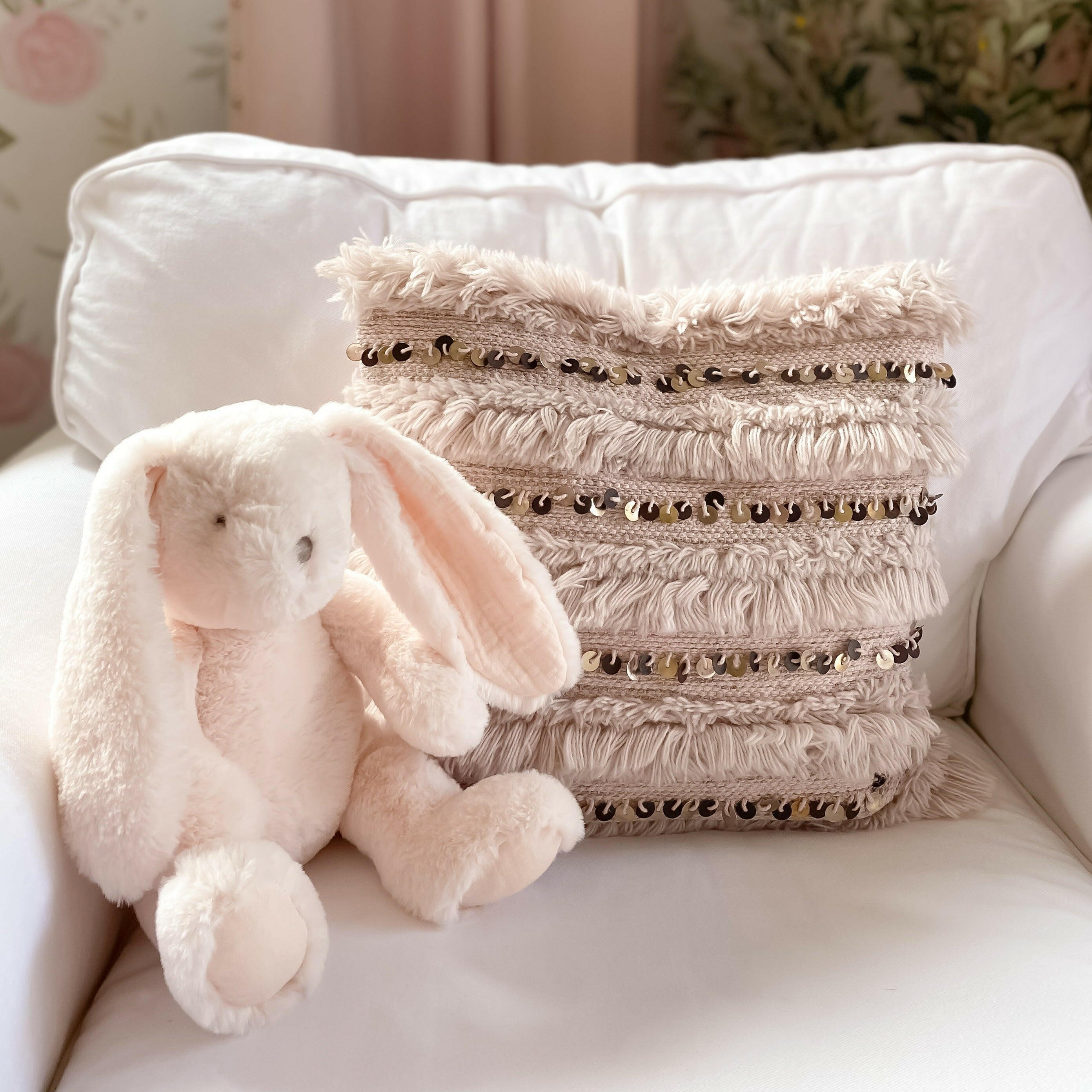 ARABELLE PINK BUNNY PLUSH TOY Stuffed Toy MON AMI