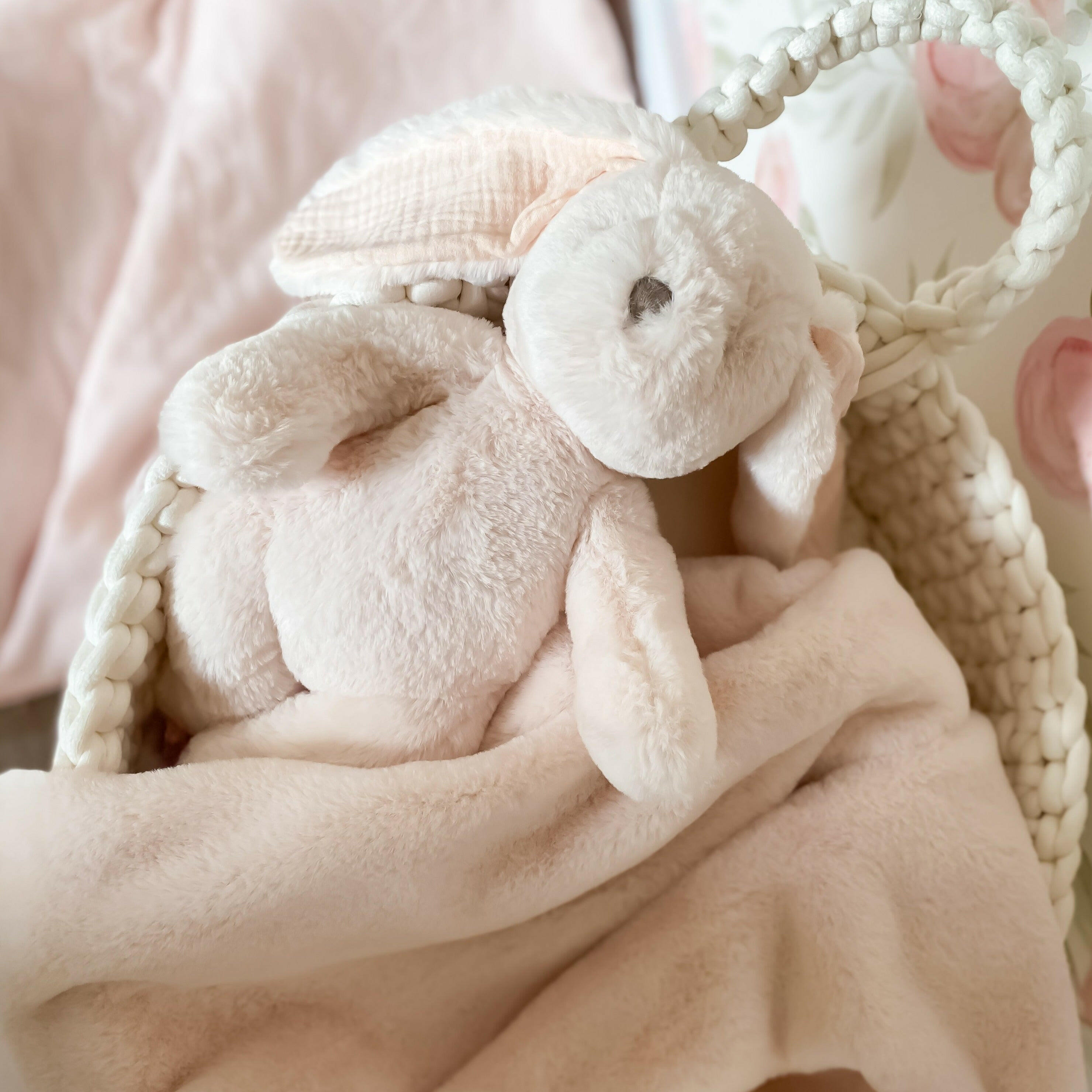 ARABELLE PINK BUNNY PLUSH TOY Stuffed Toy MON AMI