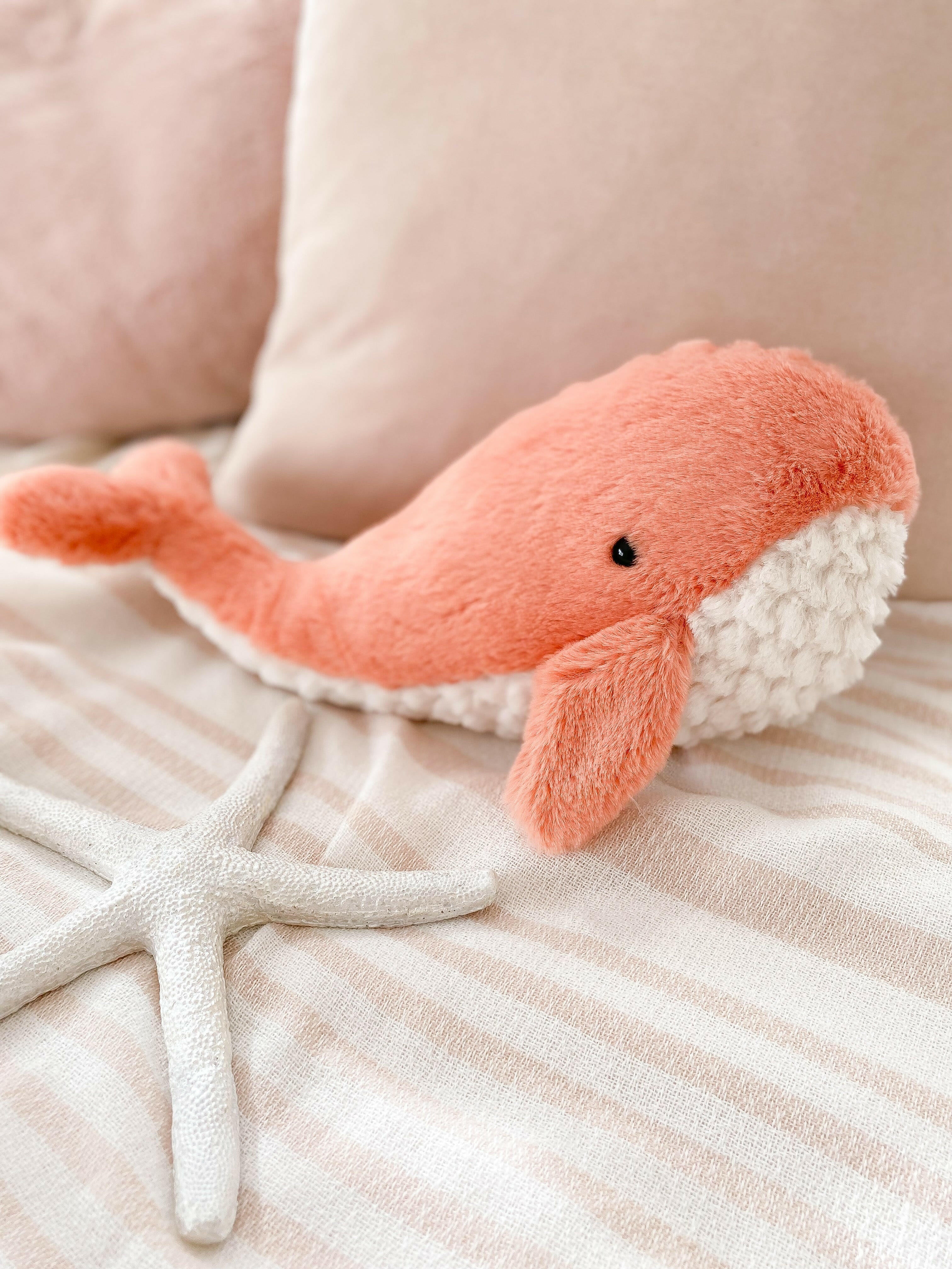 CORAL WHALE Stuffed Toy MON AMI