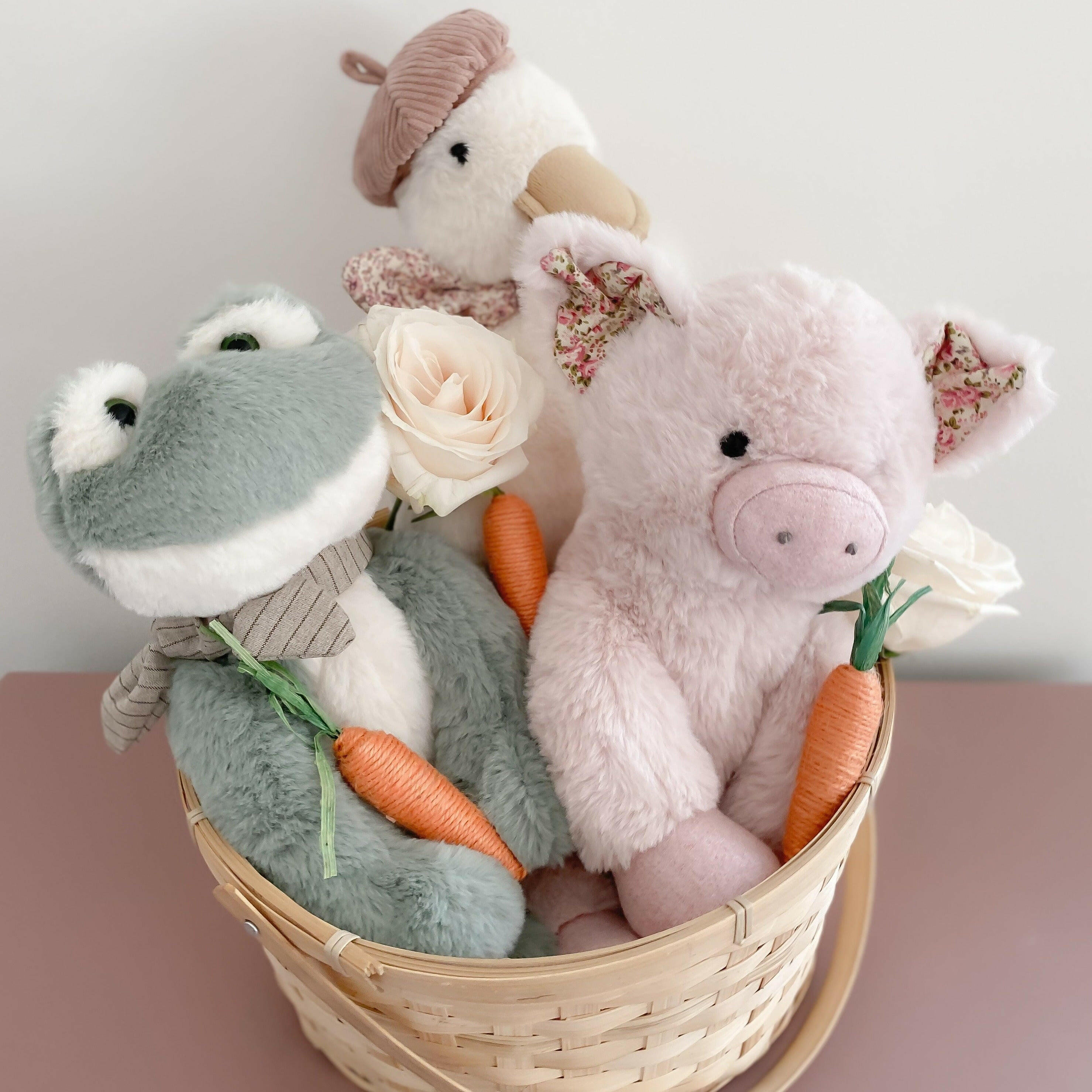 'ROSALIE' THE PIG PLUSH TOY Stuffed Toy MON AMI